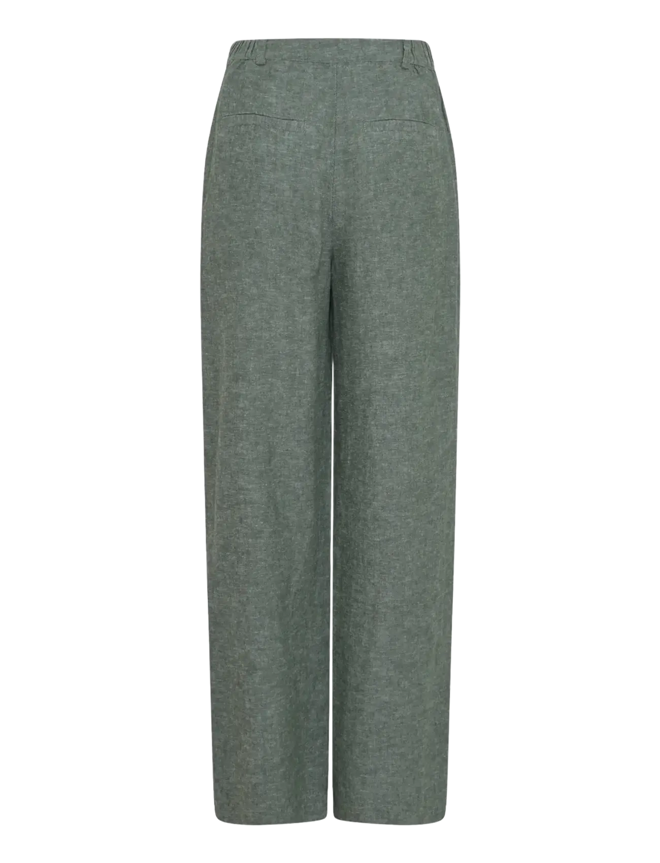 MSCH Copenhagen - MSCHPennie Ginia HW Pants - hørbukser - laurel w mel - 1