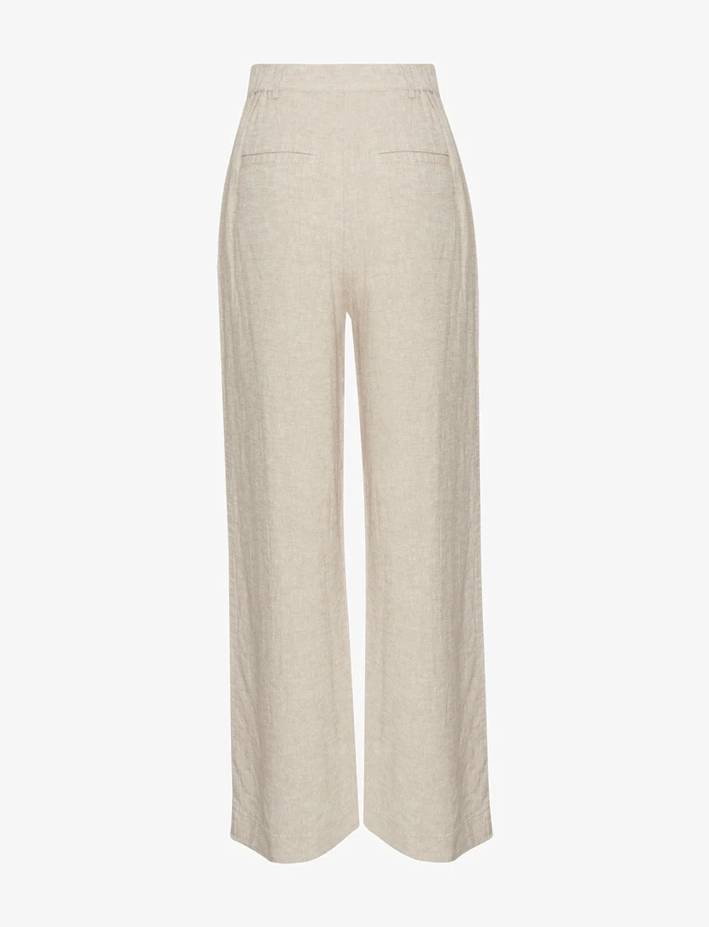 MSCH Copenhagen - MSCHPennie Ginia HW Pants - hørbukser - sand - 1