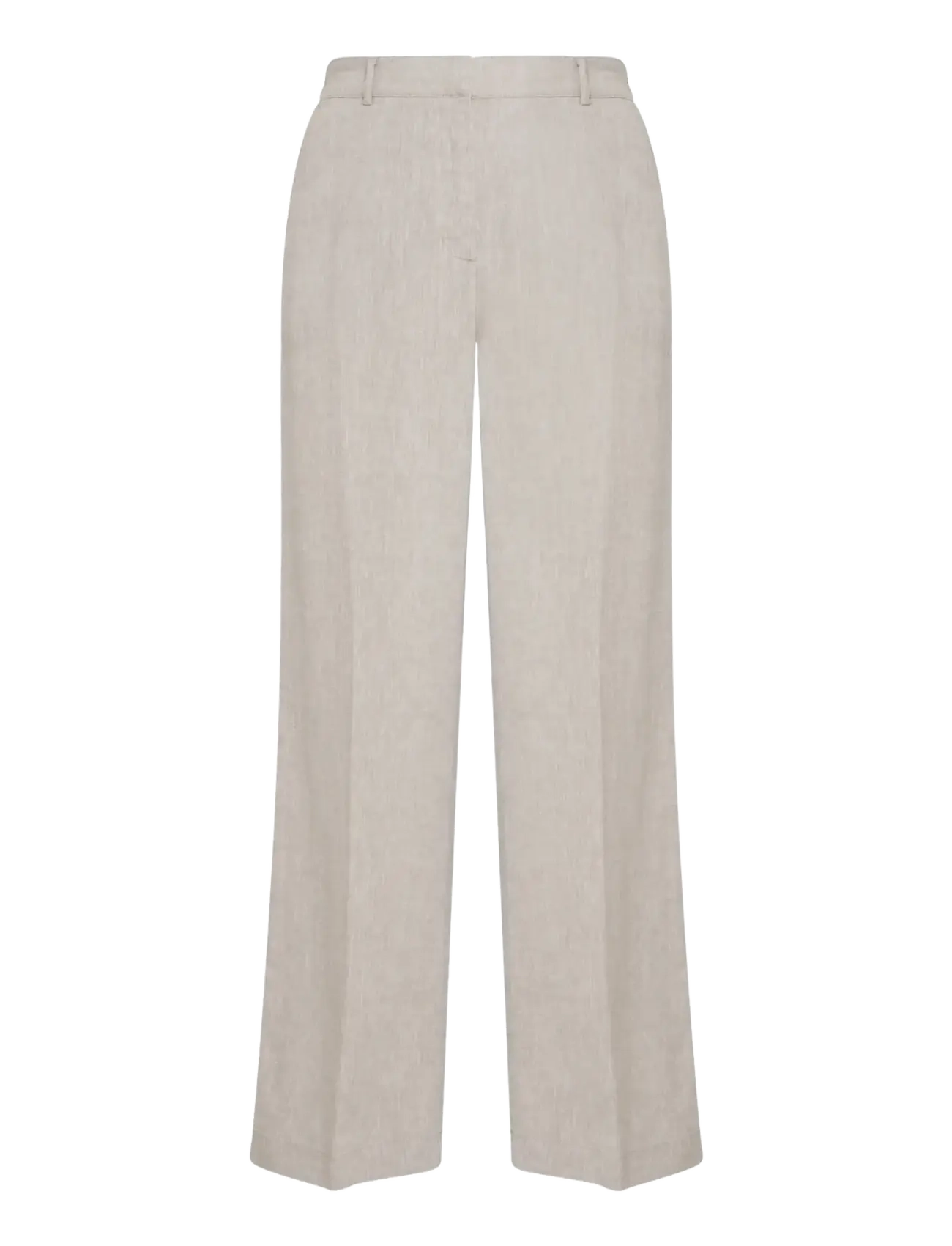 MSCH Copenhagen - MSCHPennie Ginia HW Pants - leinenhosen - sand melange - 1