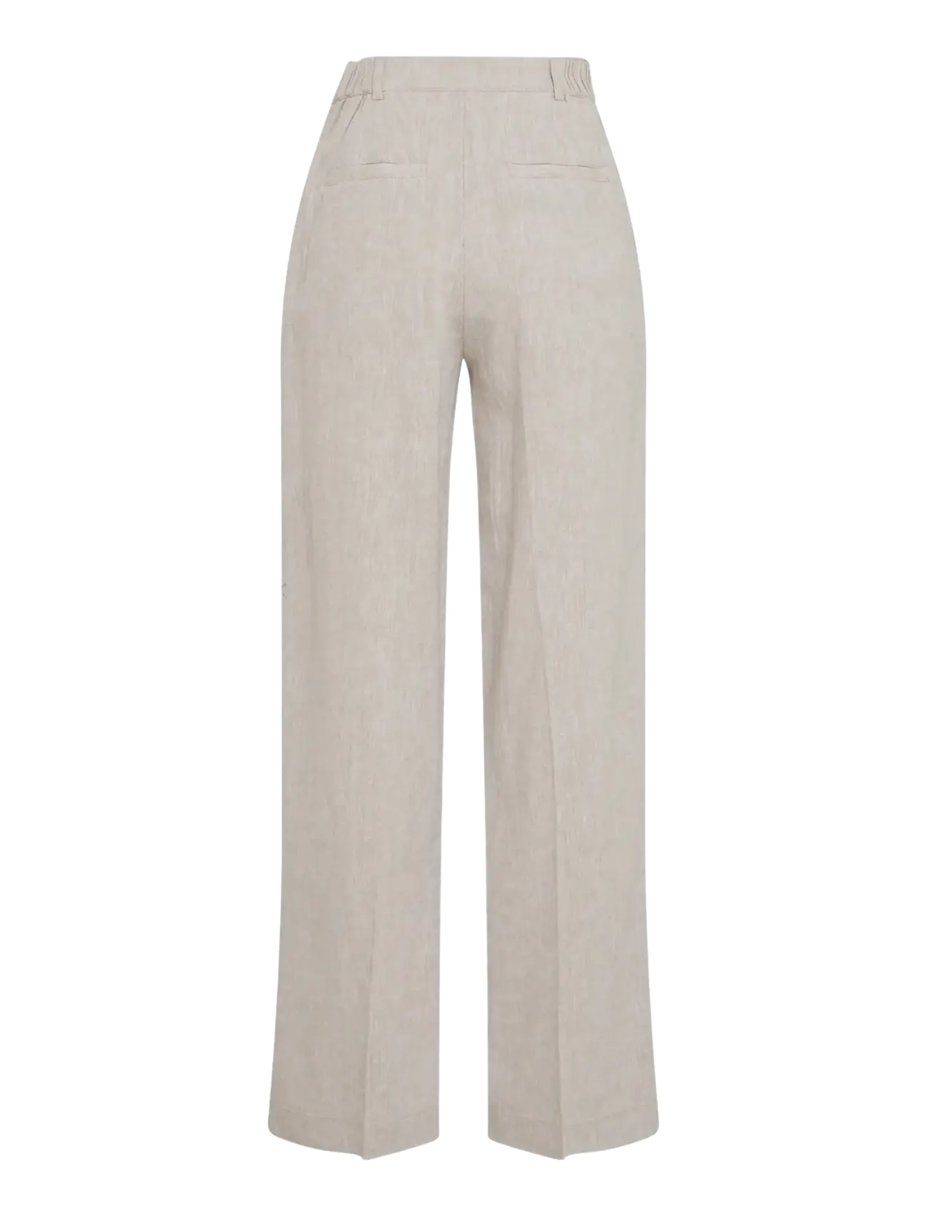 MSCH Copenhagen - MSCHPennie Ginia HW Pants - leinenhosen - sand melange - 2