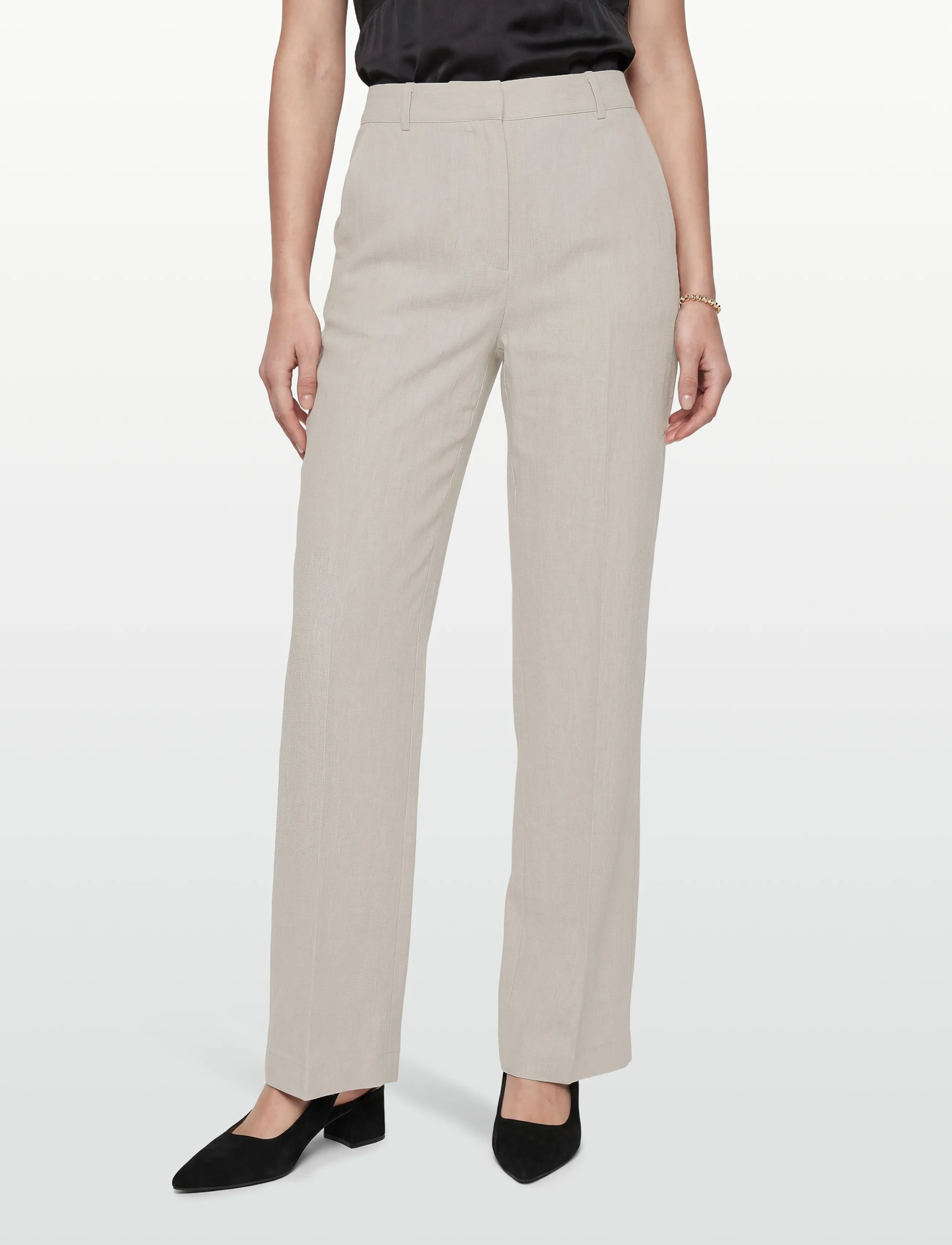 MSCH COPENHAGEN Mschpennie Ginia Hw Pants linnebyxor dam – bild 2