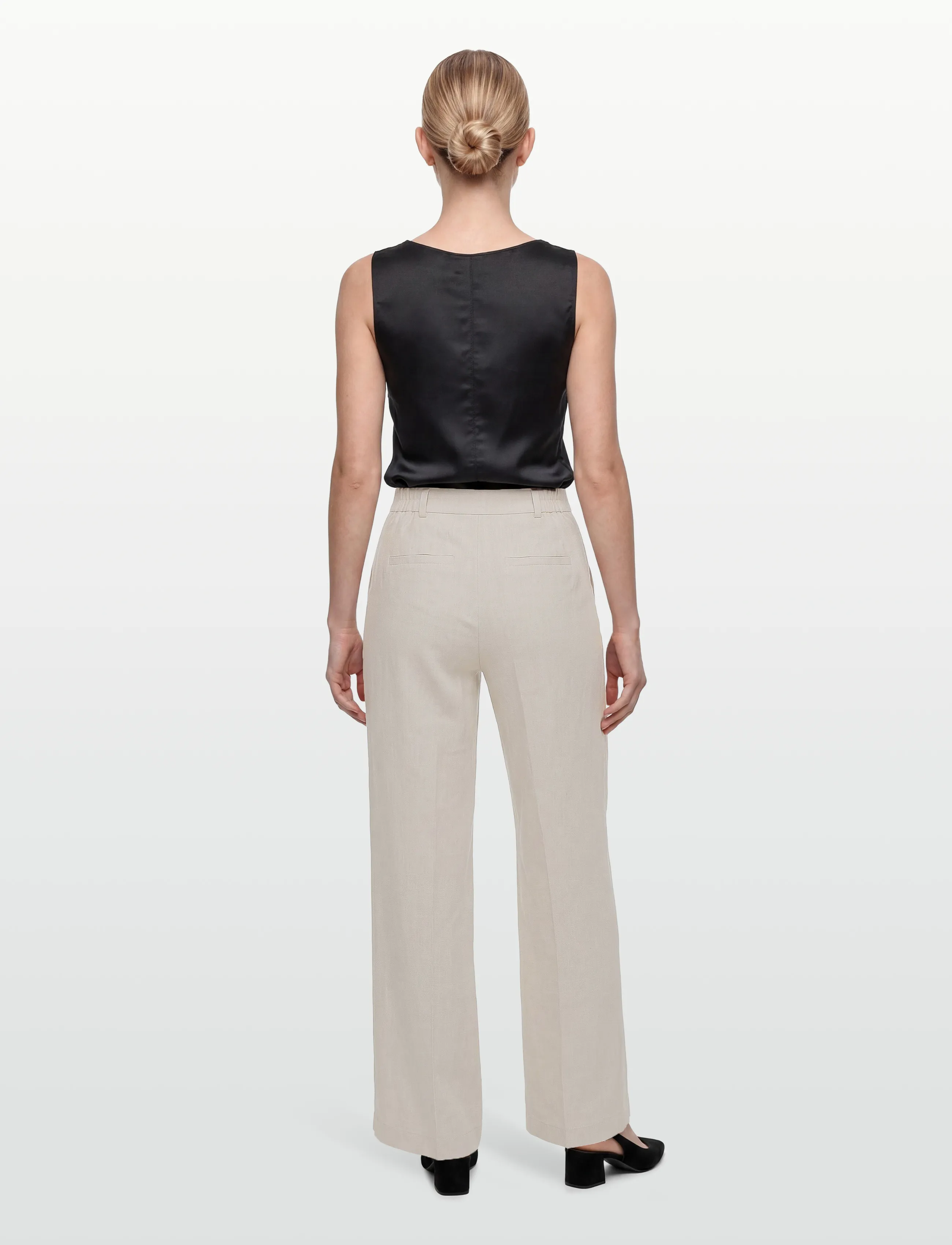 MSCH COPENHAGEN Mschpennie Ginia Hw Pants linnebyxor dam – bild 3