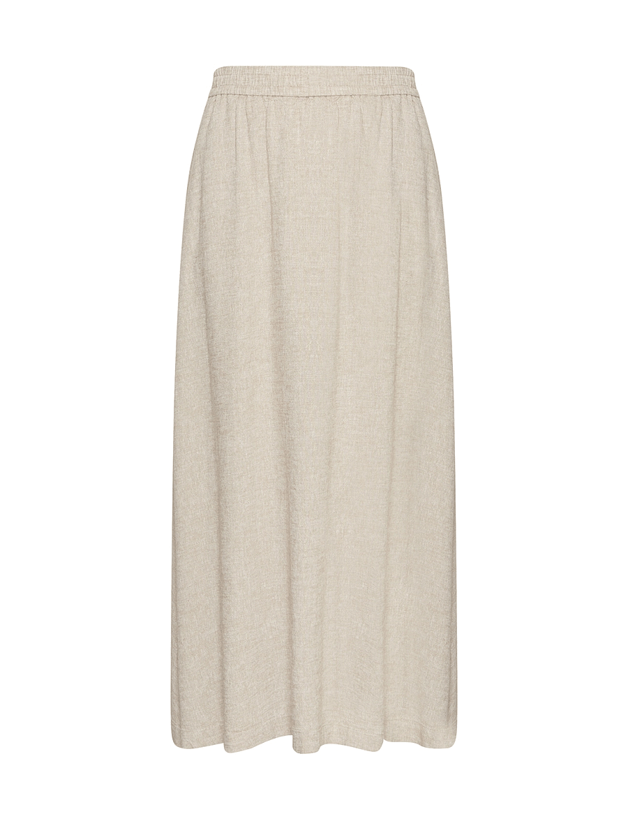 MSCH Copenhagen - MSCHPennie Ginia HW Skirt - midi nederdele - sand - 0