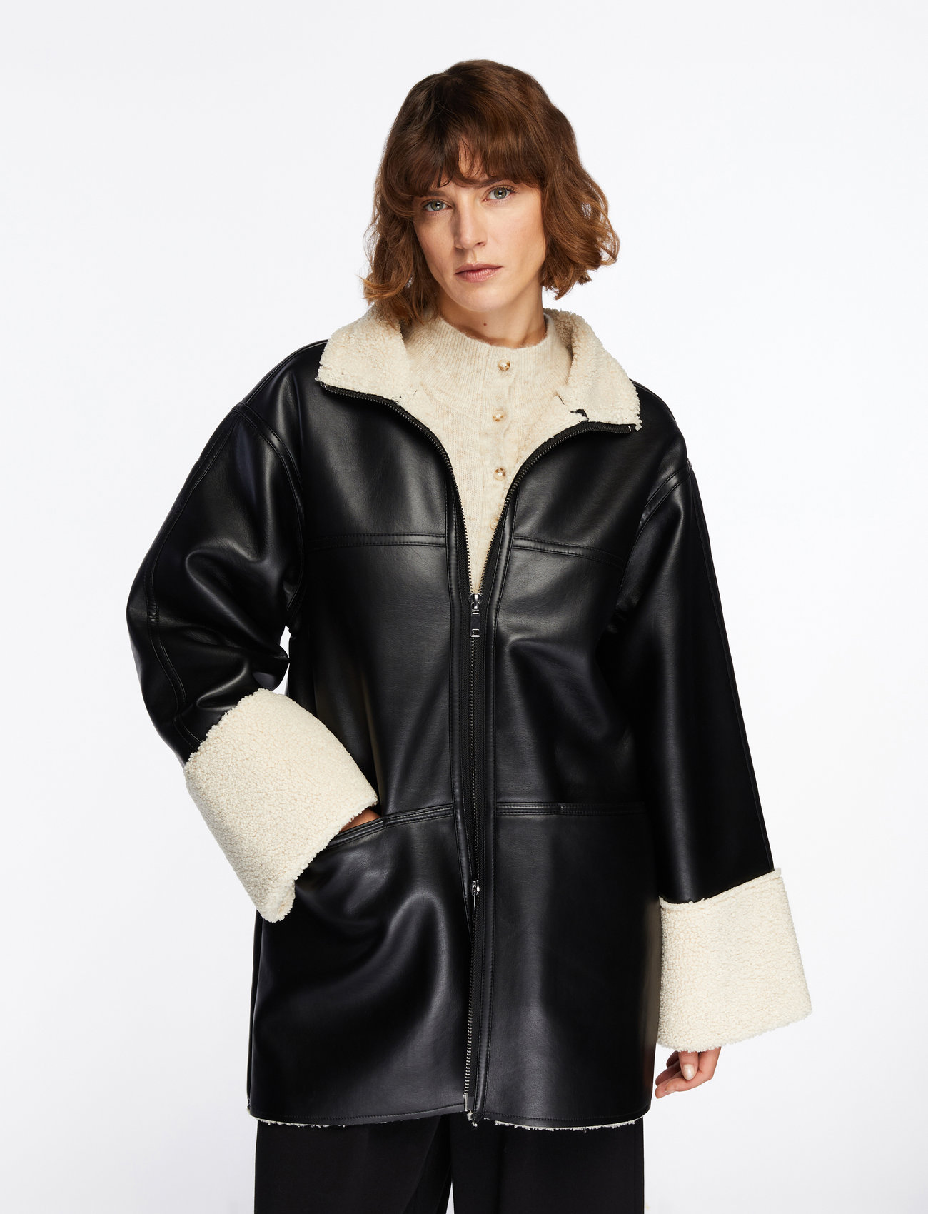 MSCH Copenhagen - MSCHDara Delicia Jacket - nahktagid - black - 0