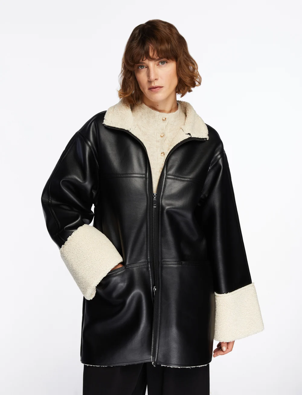 MSCH Copenhagen - MSCHDara Delicia Jacket - nahkatakit - black - 0