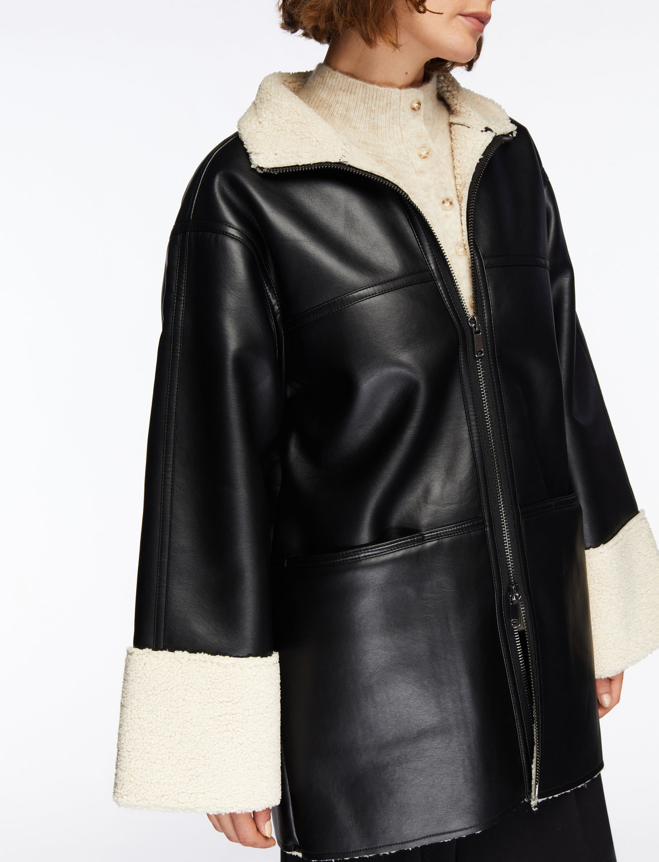 MSCH Copenhagen - MSCHDara Delicia Jacket - nahktagid - black - 5