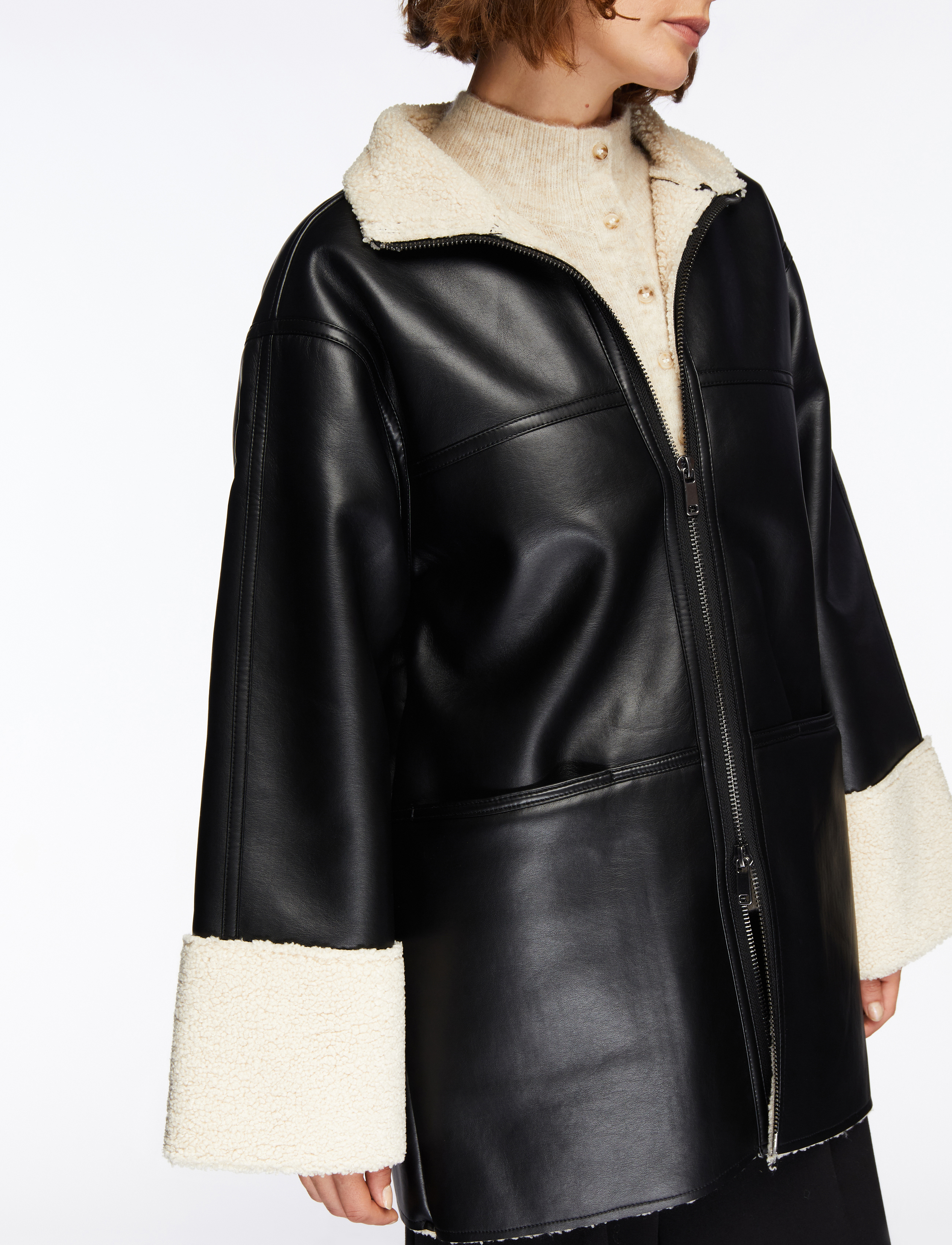 MSCH Copenhagen - MSCHDara Delicia Jacket - nahktagid - black - 5