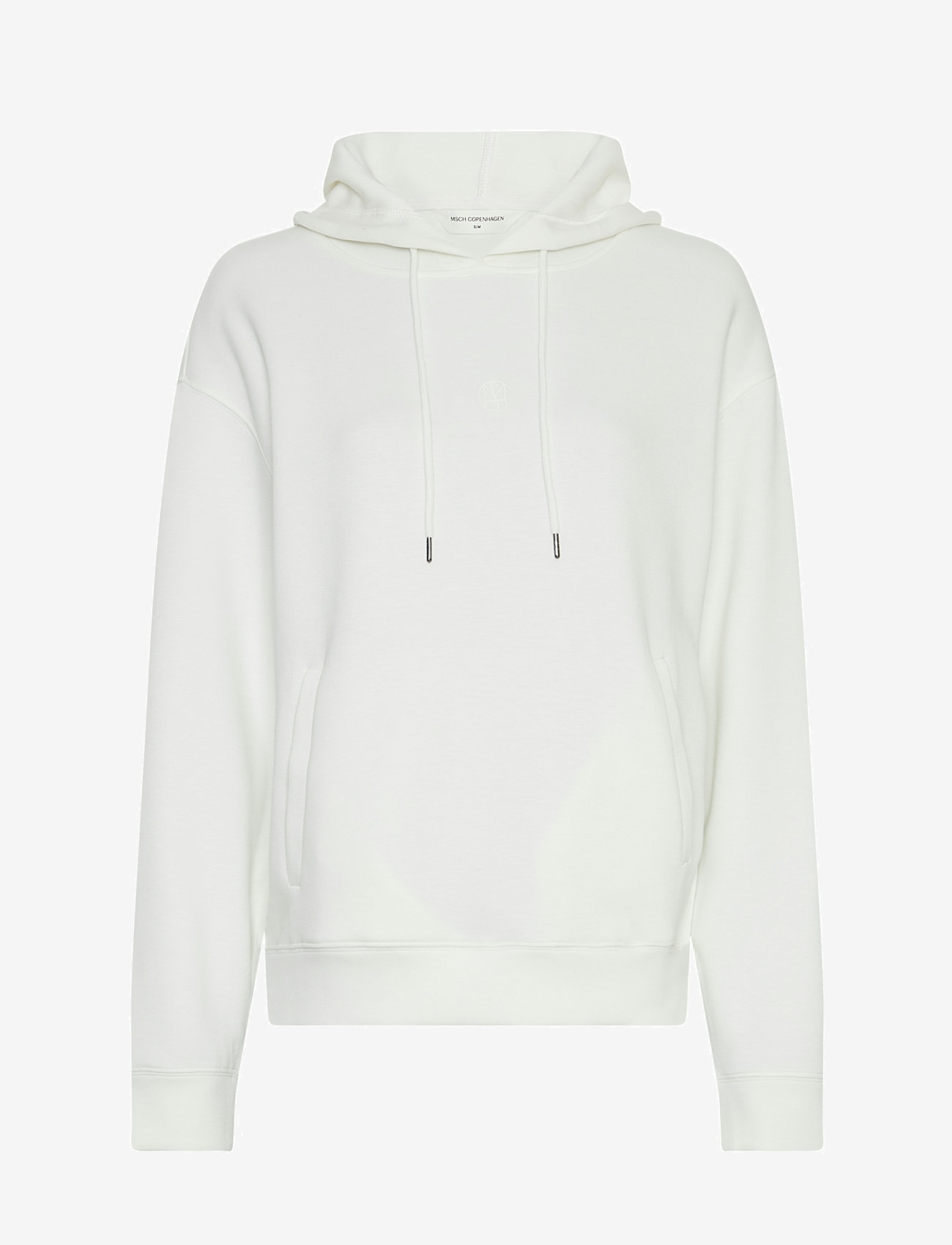 MSCH Copenhagen - MSCHIma Q Icon Hood Sweatshirt - kapuutsiga dressipluusid - egret - 0