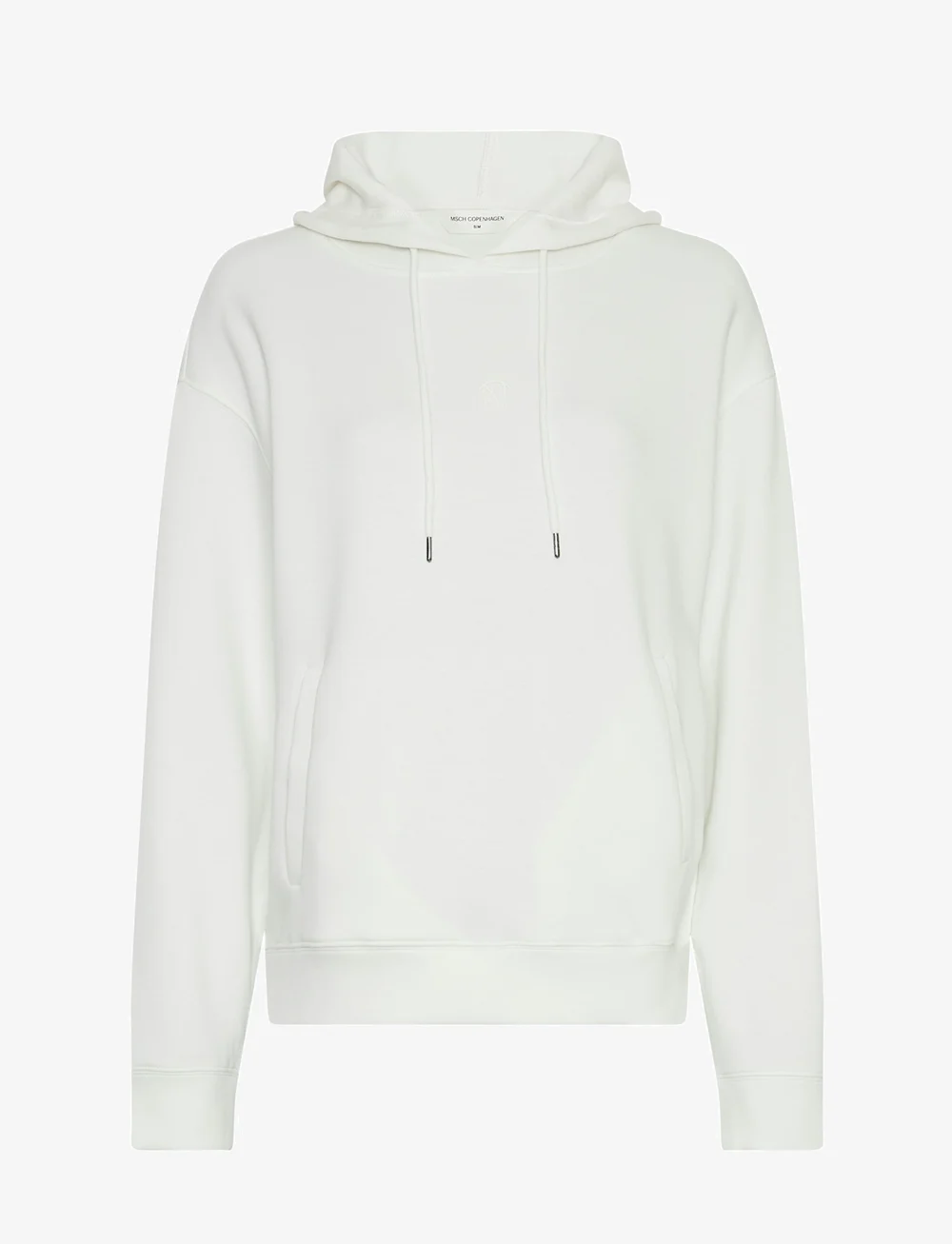 MSCH Copenhagen - MSCHIma Q Icon Hood Sweatshirt - kapuzenpullover - egret - 0