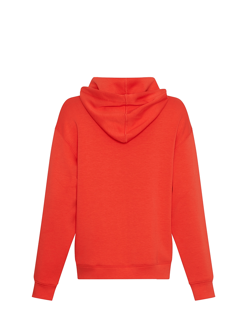 MSCH Copenhagen - MSCHIma Q Icon Hood Sweatshirt - kapuutsiga dressipluusid - flame scarlet - 1