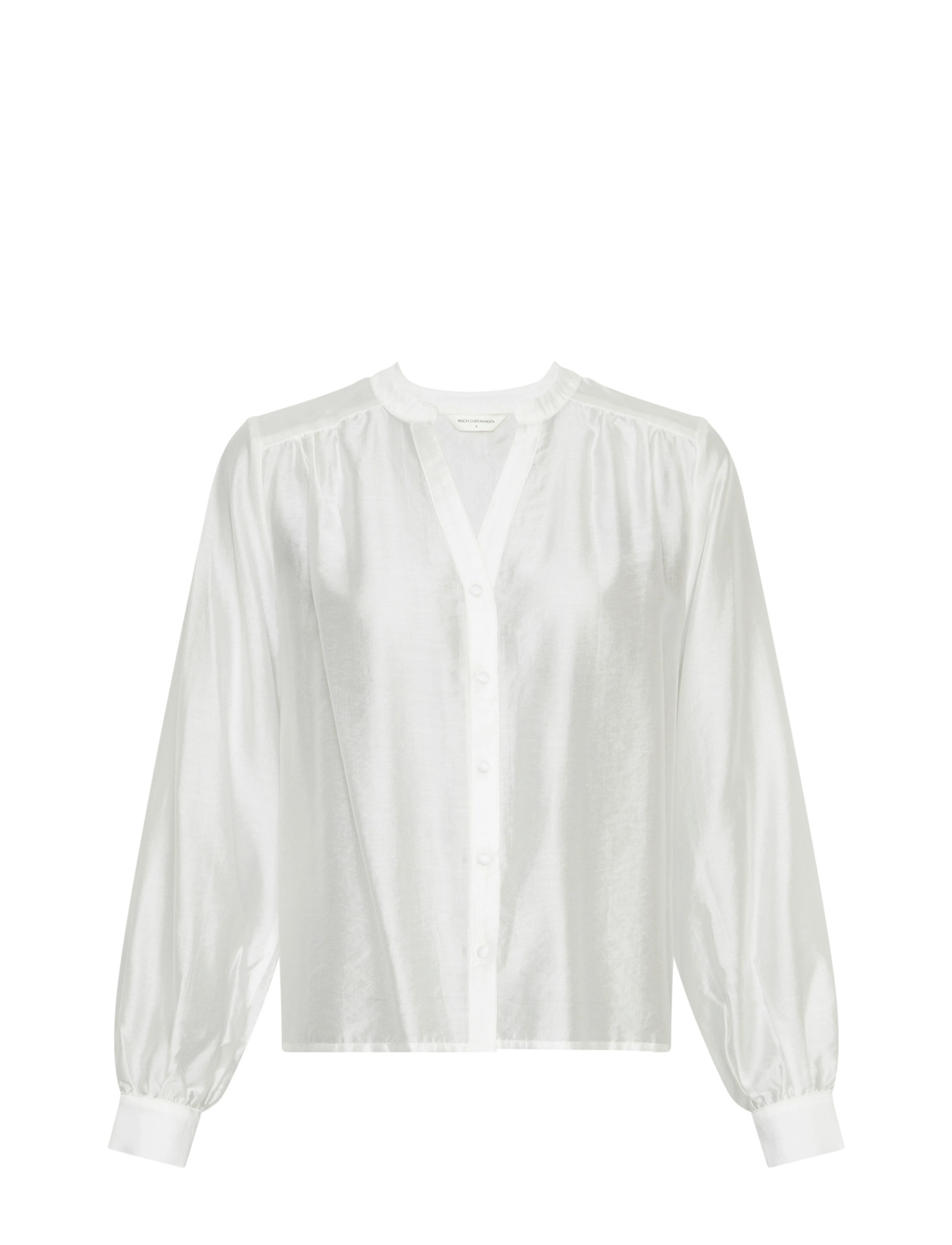 MSCH Copenhagen Mschdenny Romina Shirt, M, Blouses, Weiß - Long-sleeved, Frauen