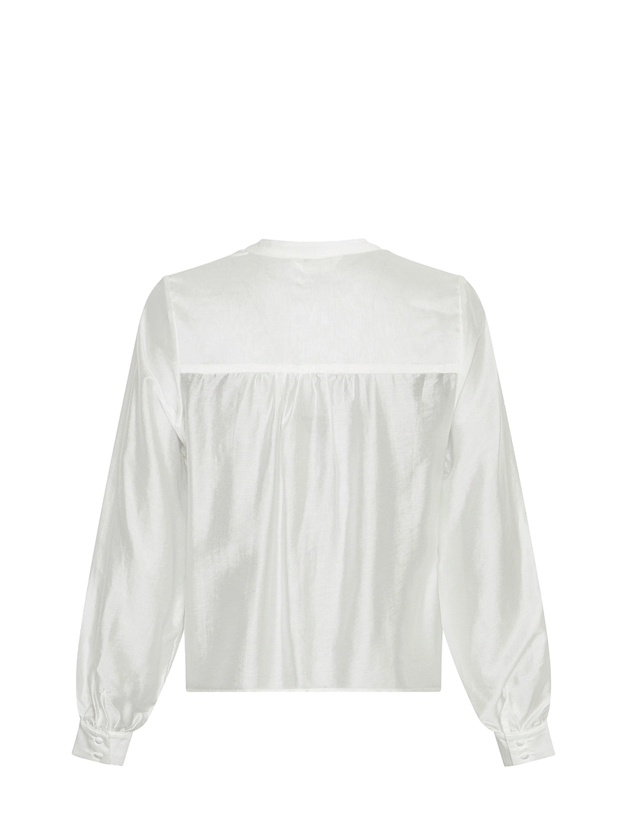 MSCH Copenhagen - MSCHDenny Romina Shirt - langärmlige blusen - egret - 1