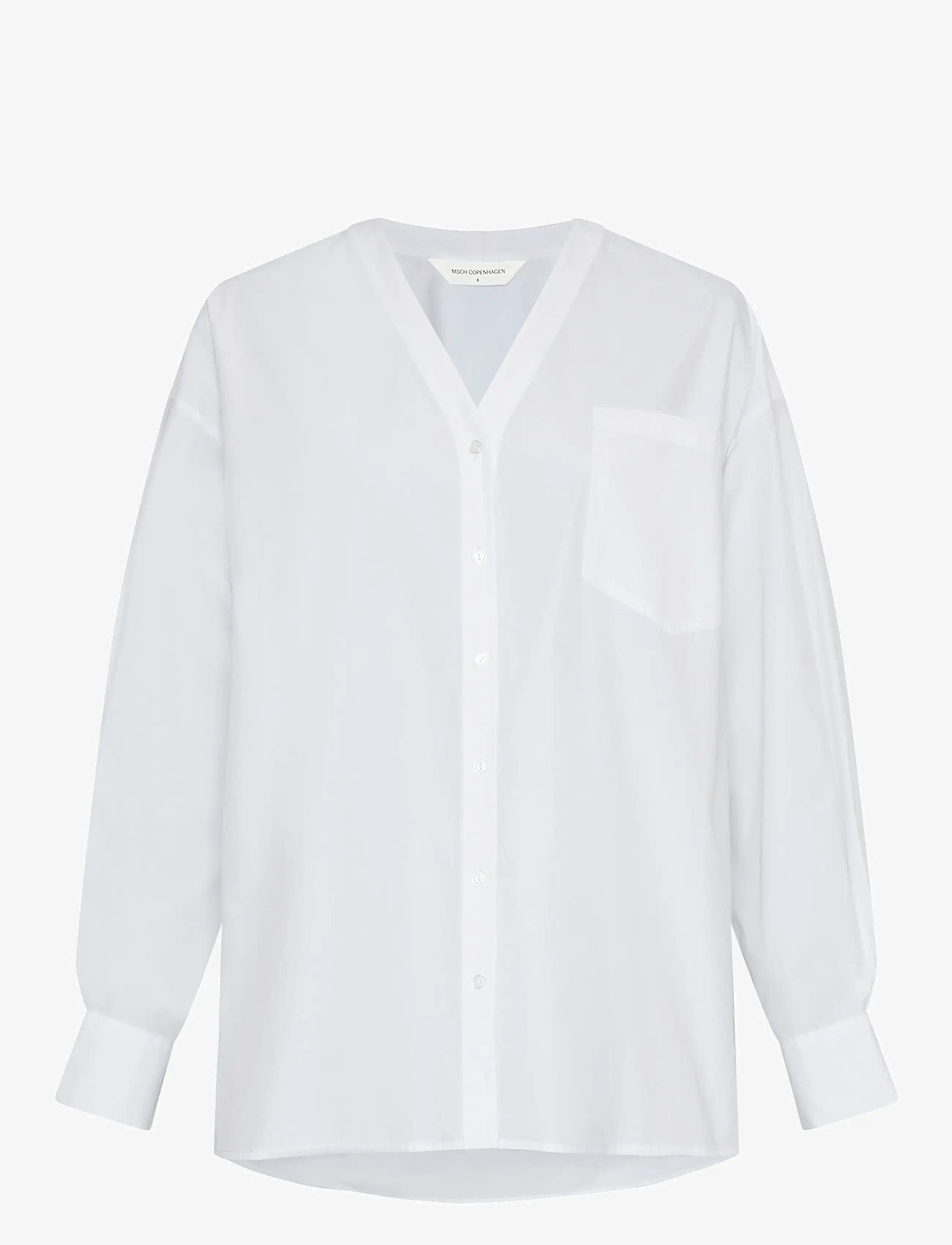 MSCH Copenhagen - MSCHNadette Zenika Shirt - koszule z długimi rękawami - bright white - 0