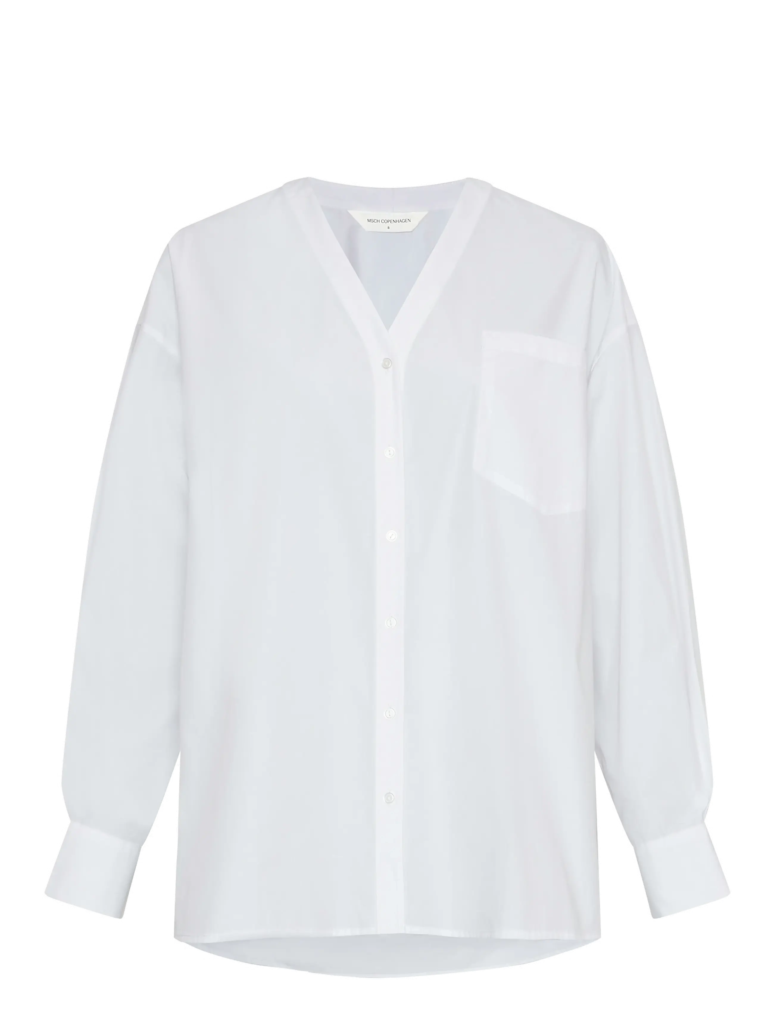 MSCH Copenhagen MSCHNadette Zenika Shirt - Transitional Layering - BRIGHT WHITE / white
