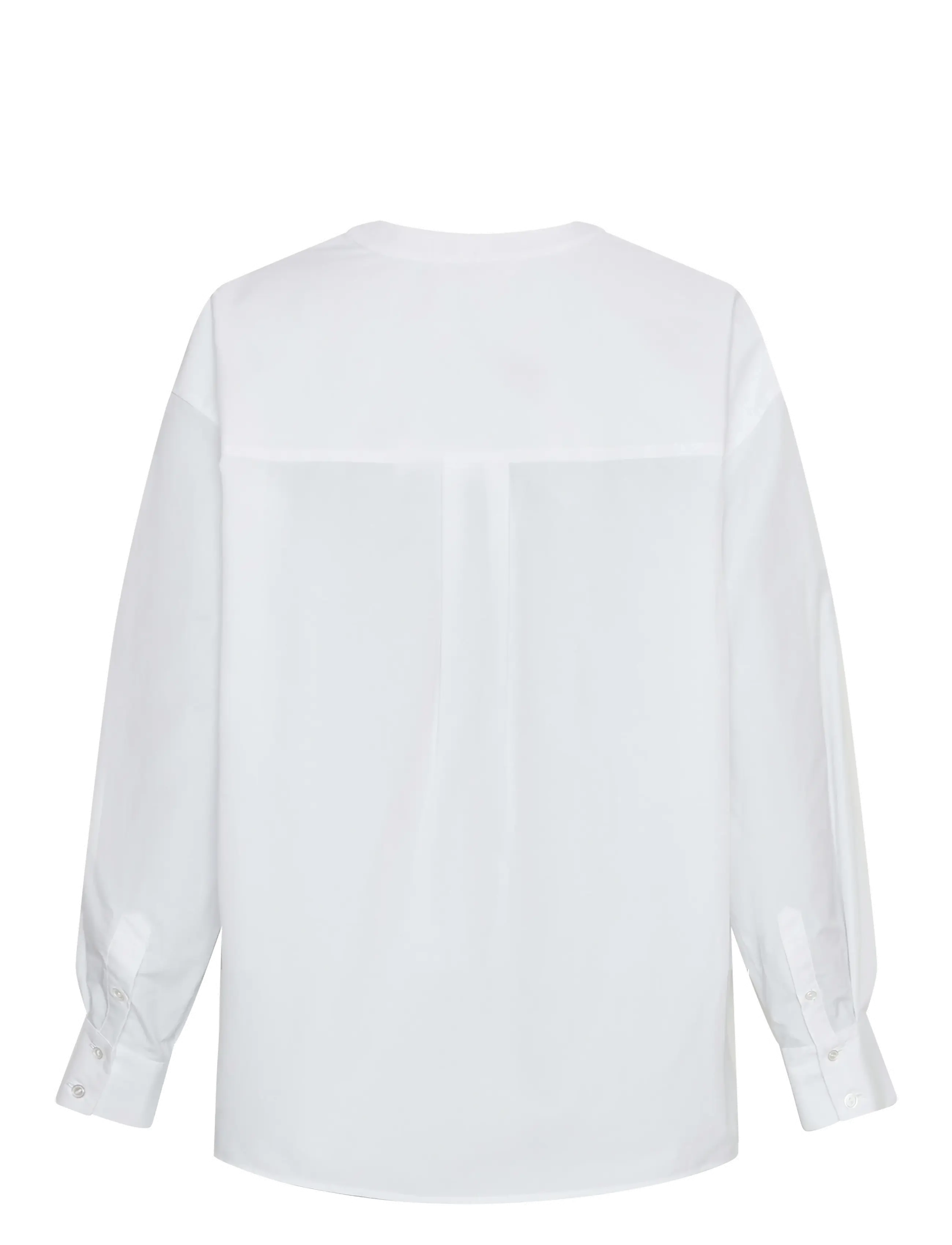 MSCH Copenhagen - MSCHNadette Zenika Shirt - langærmede skjorter - bright white - 1