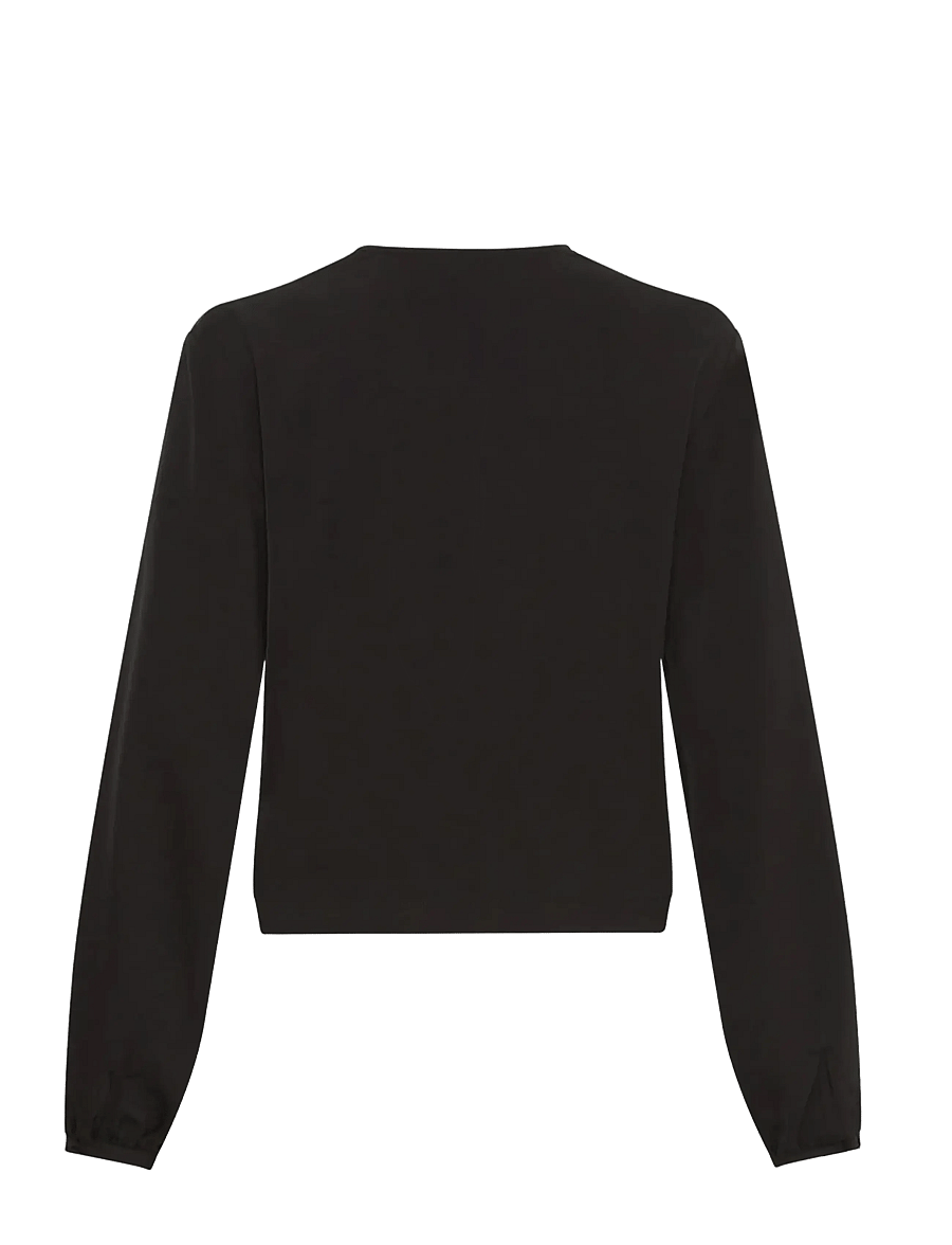 MSCH Copenhagen - MSCHTabina Nichelle Shirt - långärmade blusar - black - 1