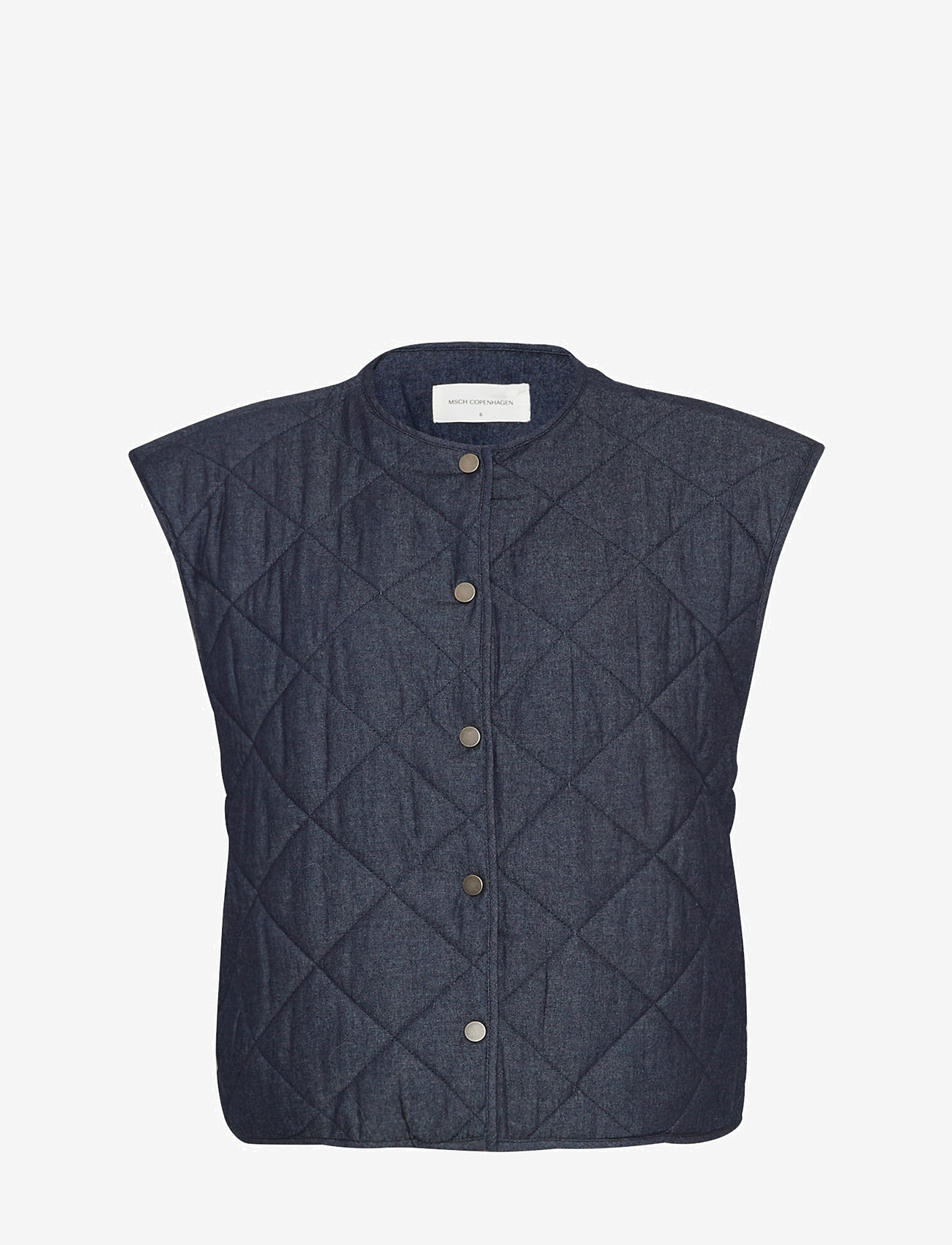 MSCH Copenhagen - MSCHMeika Lysandra Vest - efterårsjakker - deep rinse - 0
