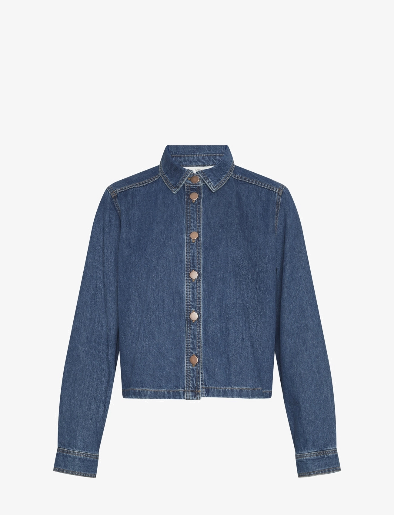 MSCH Copenhagen MSCHAdalyn Elena Shirt - Klær - MID BLUE WASH / blue