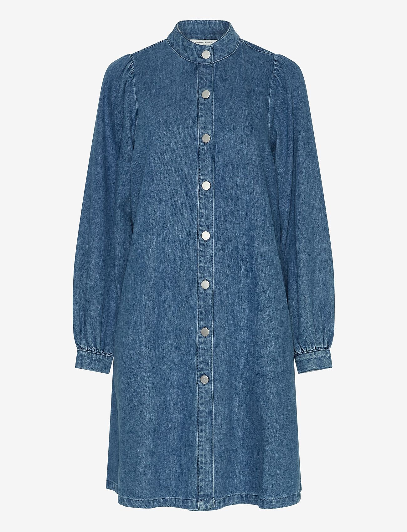 MSCH Copenhagen - MSCHElena Shirt Dress - denim dresses - mid blue wash - 0