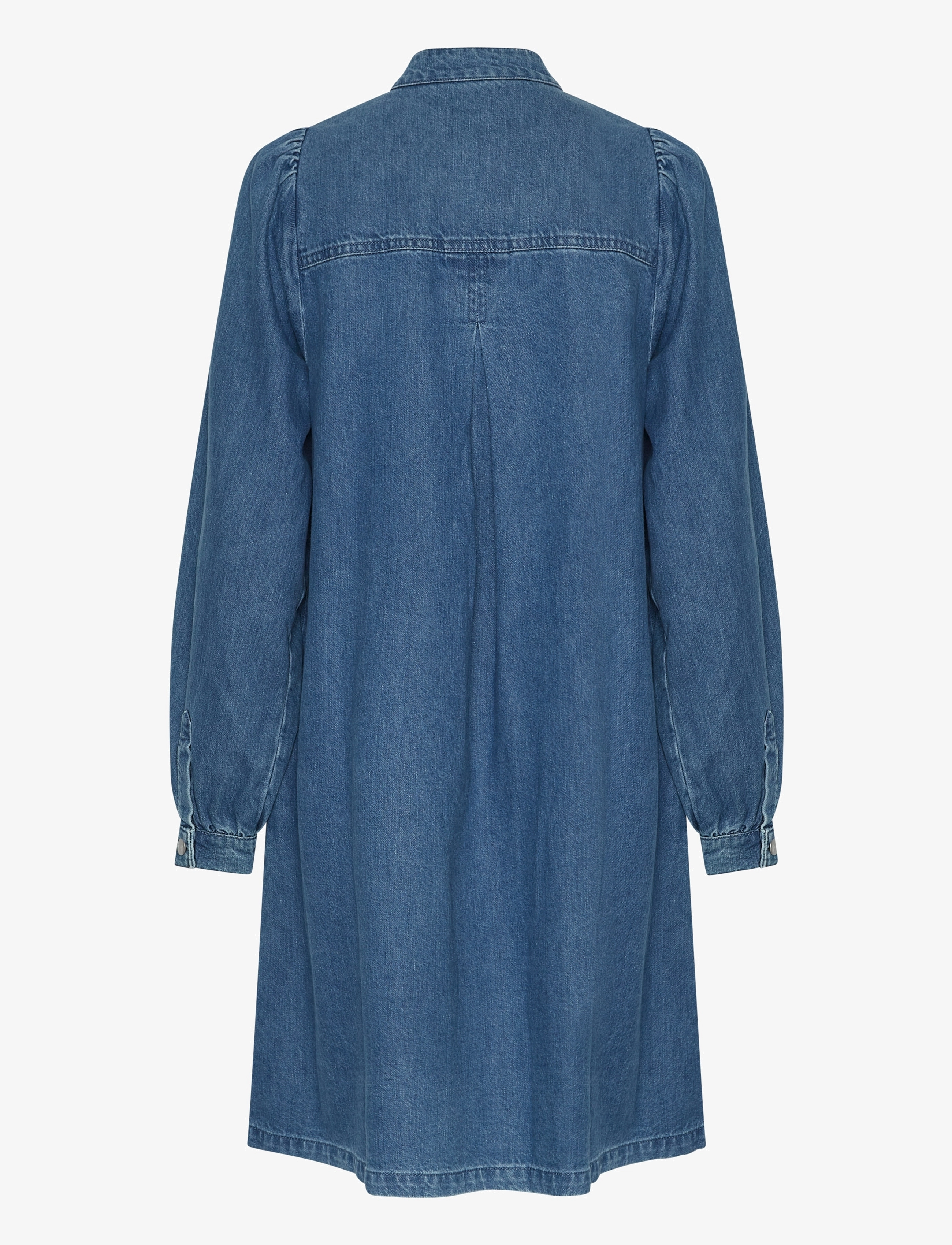 MSCH Copenhagen - MSCHElena Shirt Dress - kjólar úr gallaefni - mid blue wash - 1