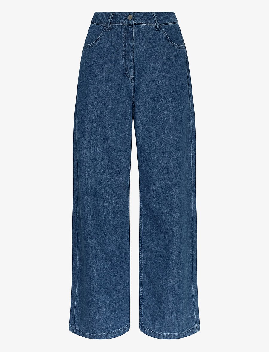 MSCH Copenhagen - MSCHElena Pants - brede jeans - mid blue wash - 0