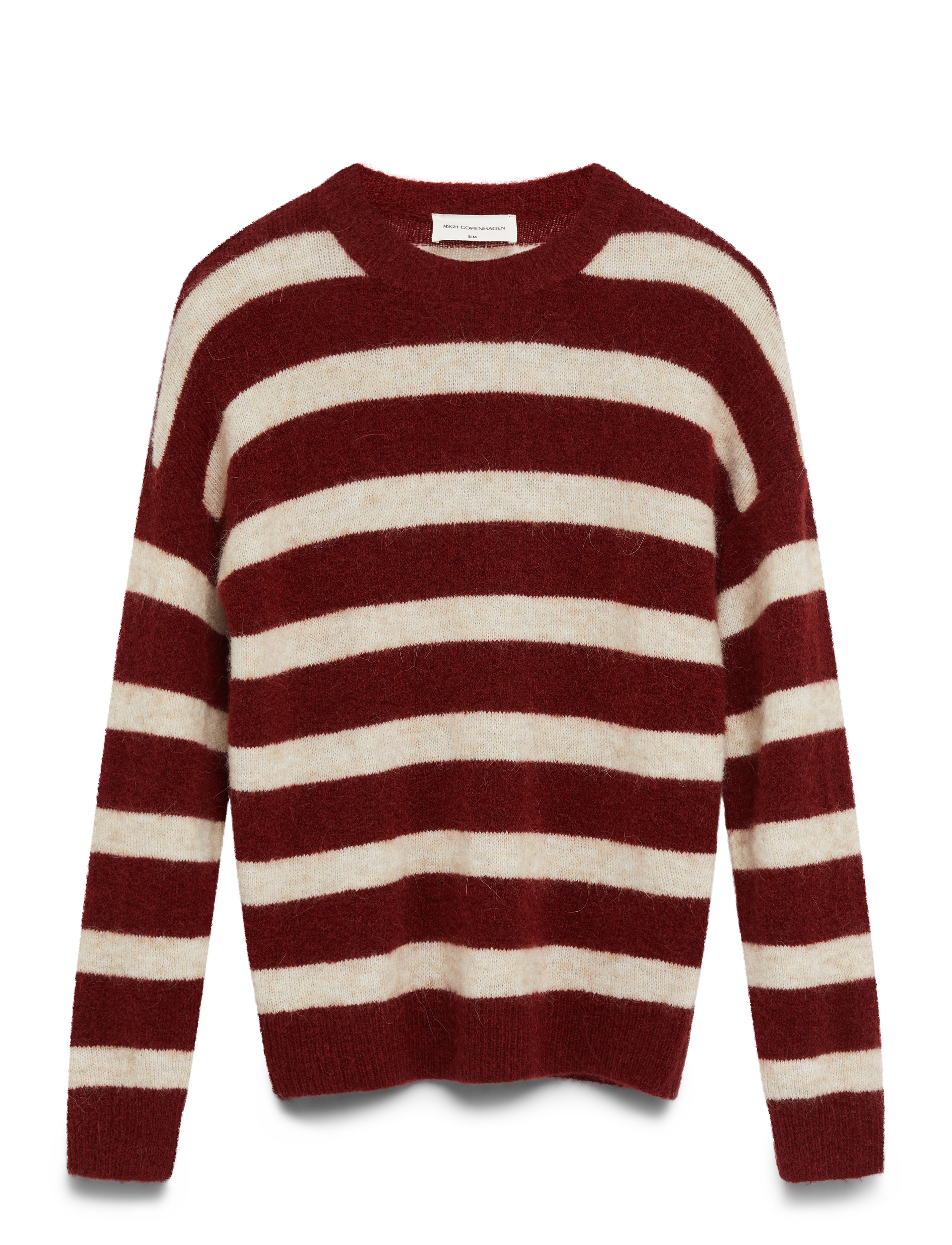 MSCH Copenhagen MSCHFestina Hope Pullover STP - Transitional Layering - SYRAH/OAT MEL / red