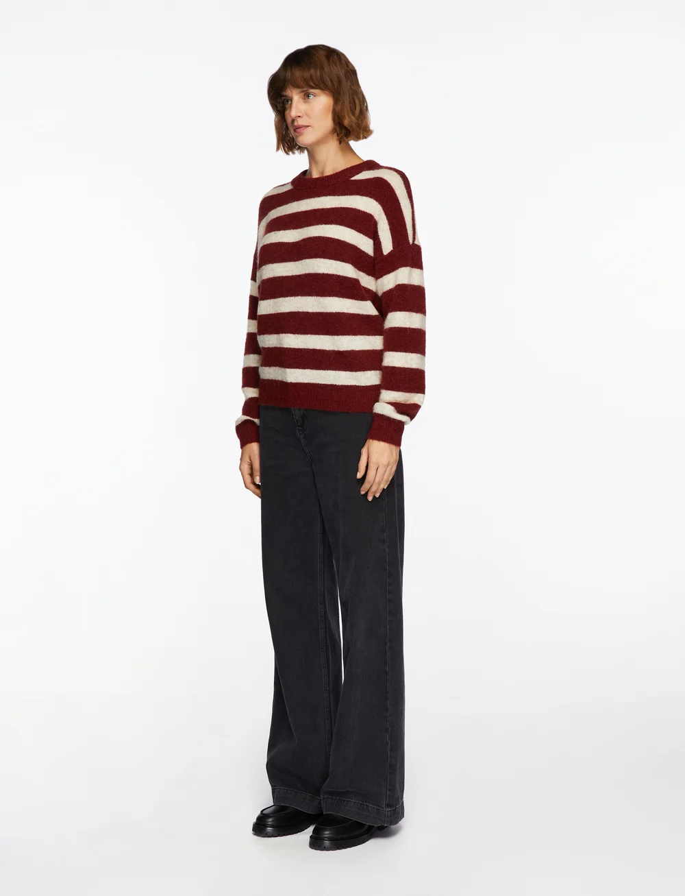 MSCH Copenhagen - MSCHFestina Hope Pullover STP - trøjer - syrah/oat mel - 3