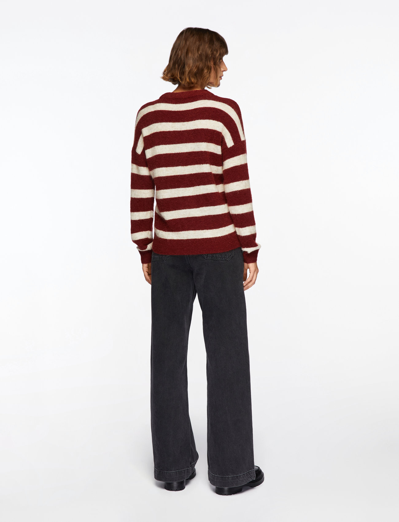 MSCH Copenhagen - MSCHFestina Hope Pullover STP - sweaters - syrah/oat mel - 4