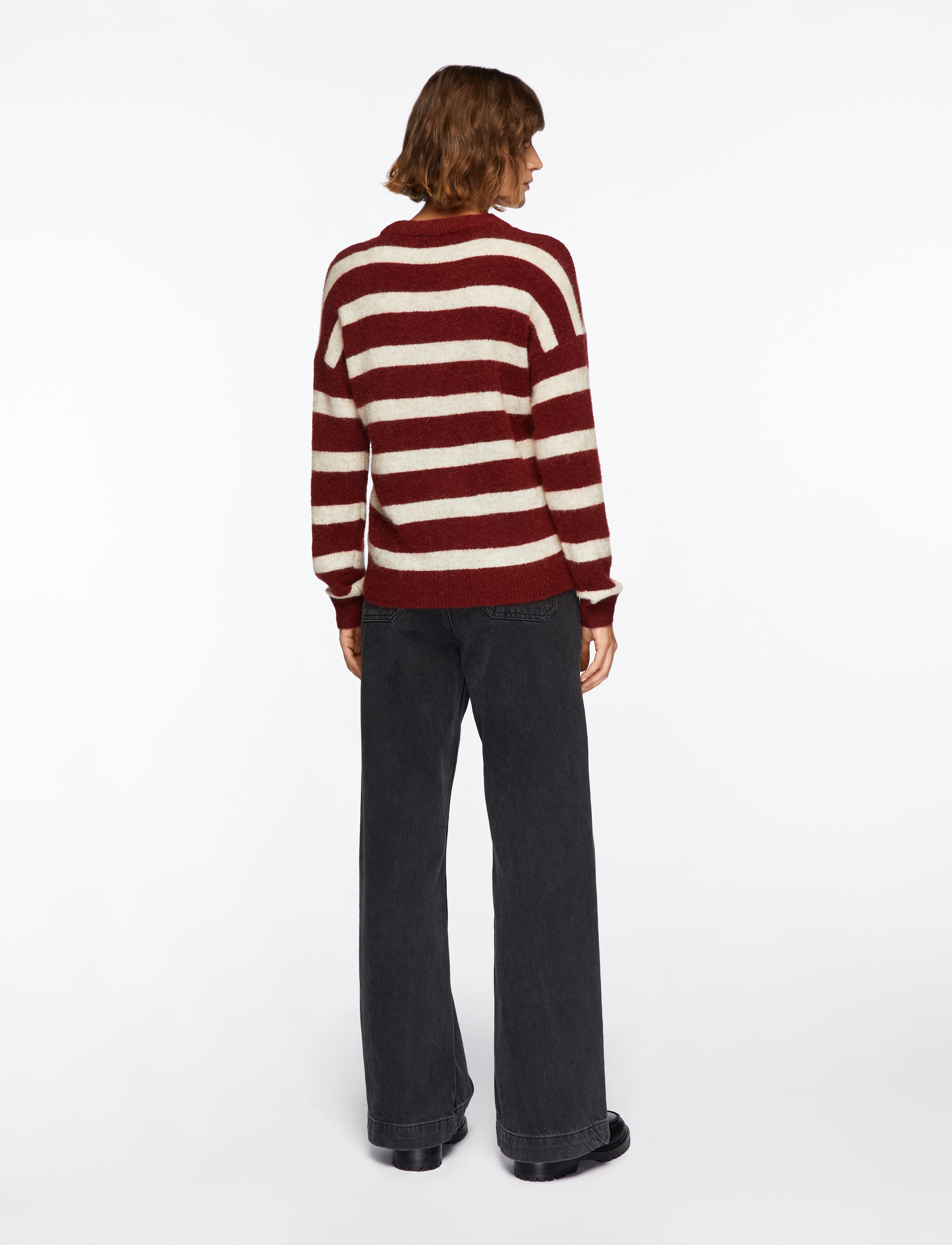 MSCH Copenhagen - MSCHFestina Hope Pullover STP - trøjer - syrah/oat mel - 4