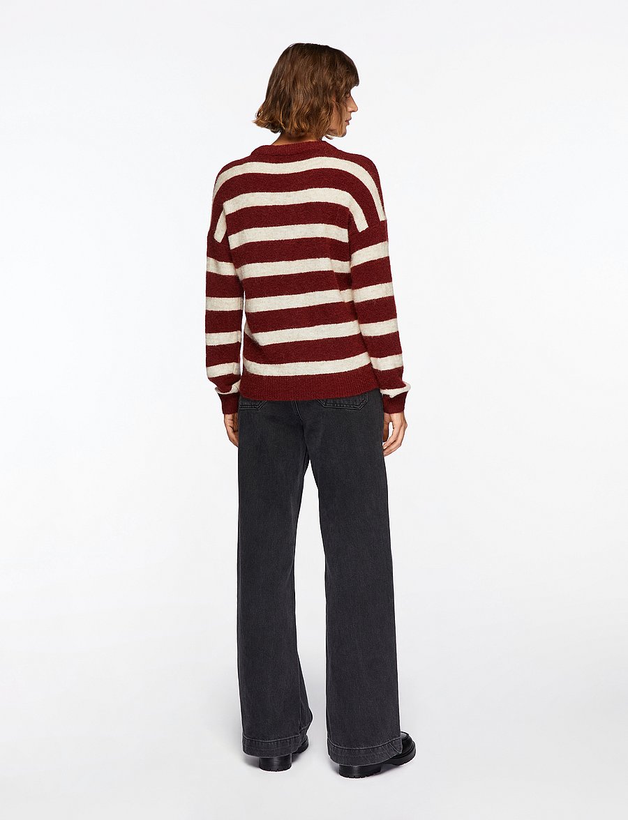 MSCH Copenhagen - MSCHFestina Hope Pullover STP - pullover - syrah/oat mel - 4