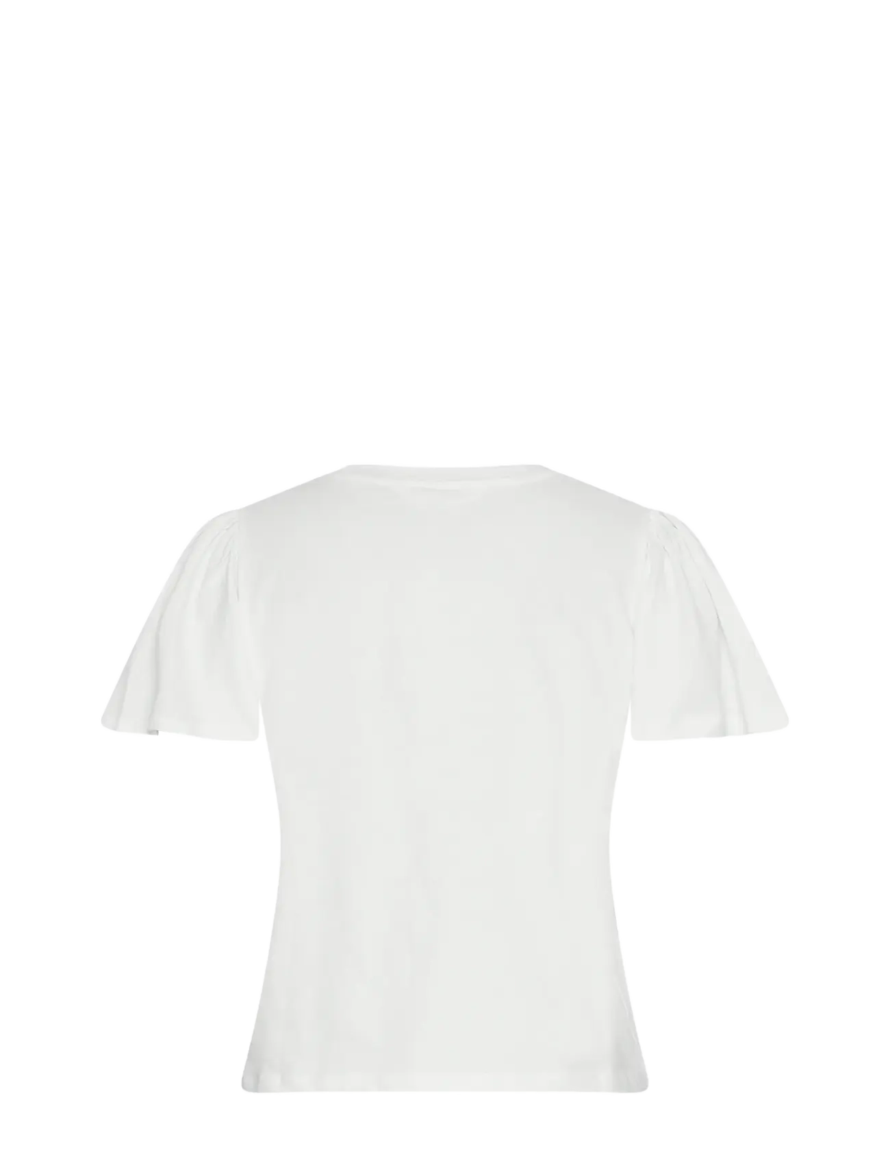 MSCH Copenhagen - MSCHBeckie Organic Puff Tee - bright white - 1