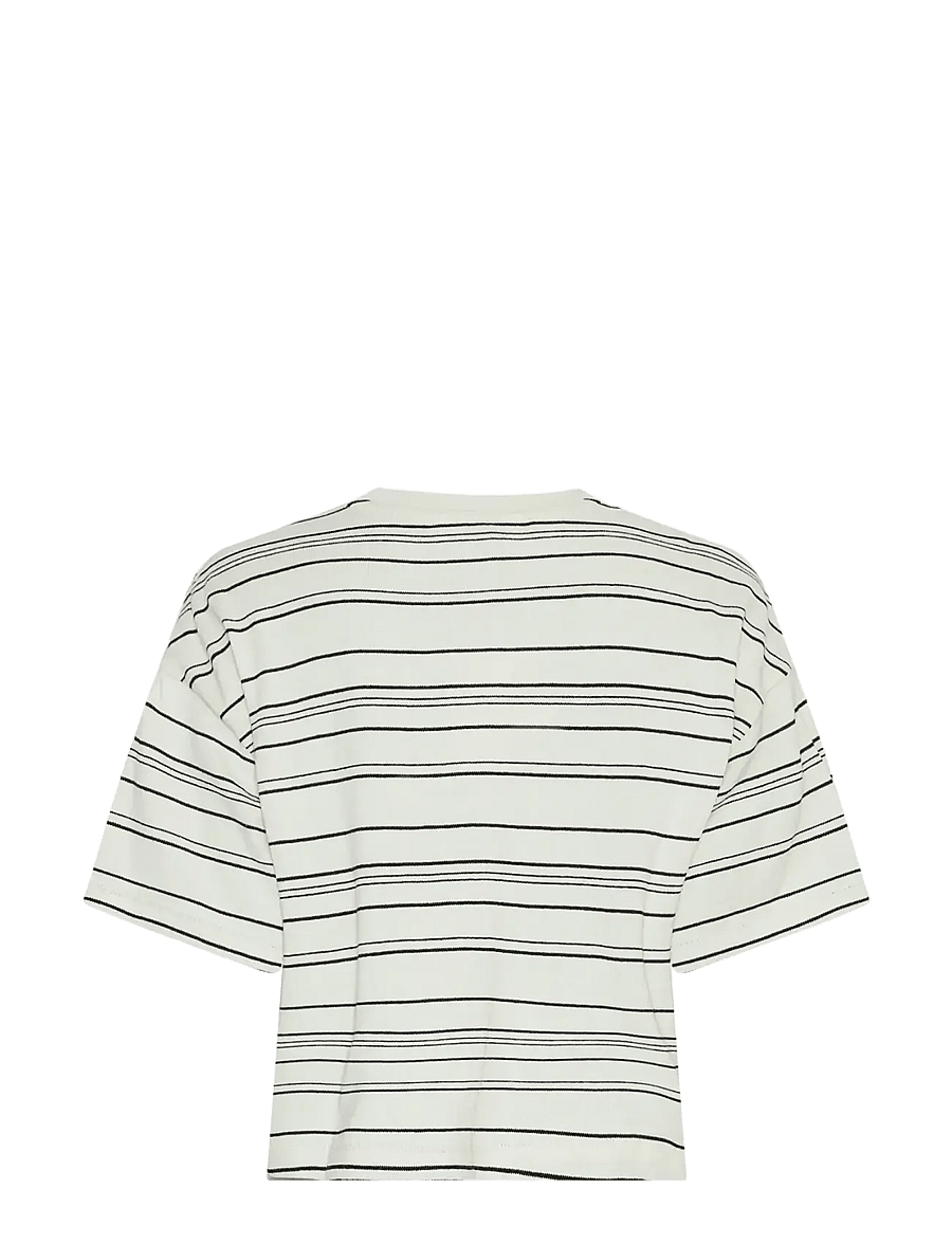 MSCH Copenhagen - MSCHJaxine Bahara Tee STP - t-särgid - turtledove/blk - 1
