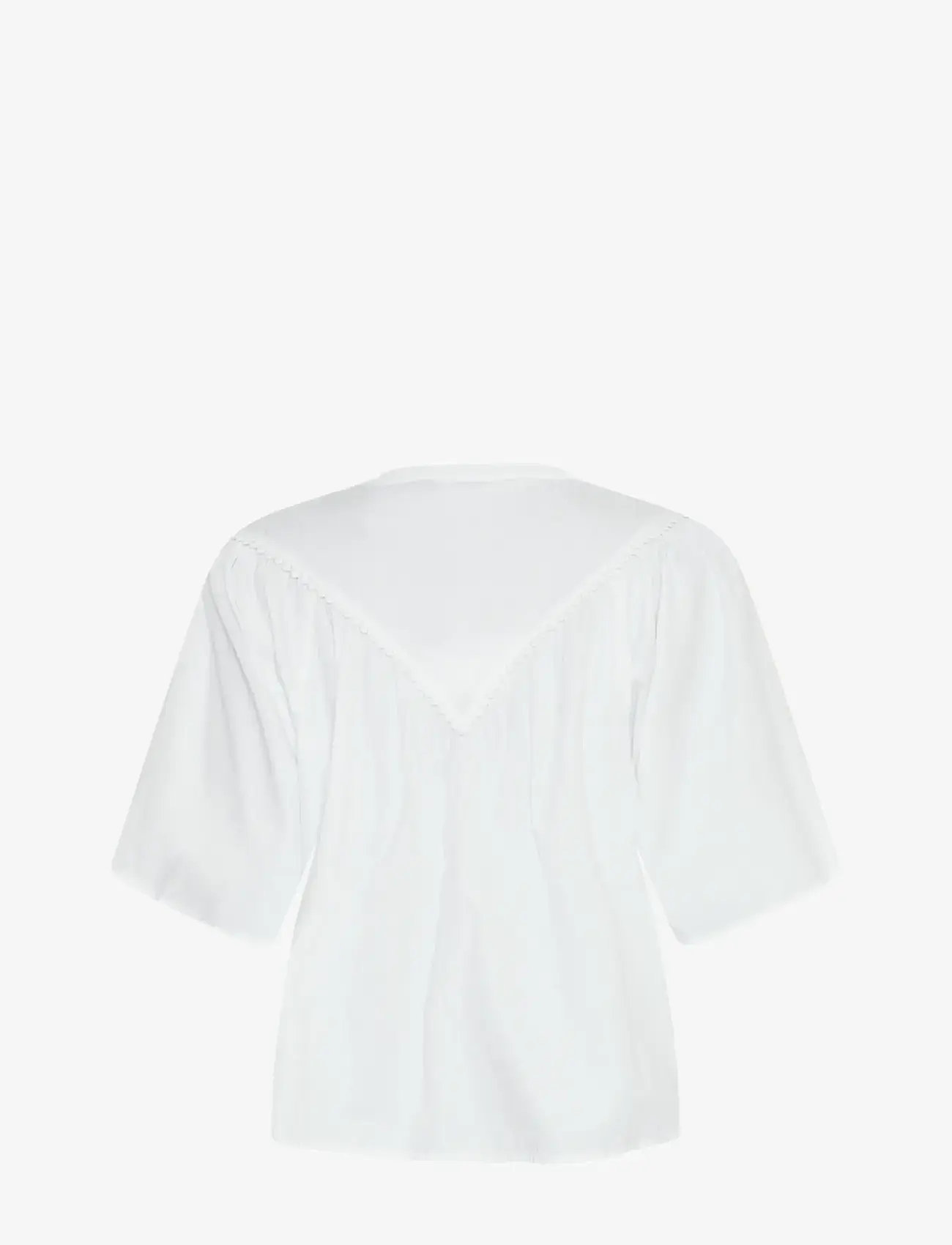 MSCH Copenhagen - MSCHEthelyn 2/4 Shirt - kortærmede bluser - bright white - 1