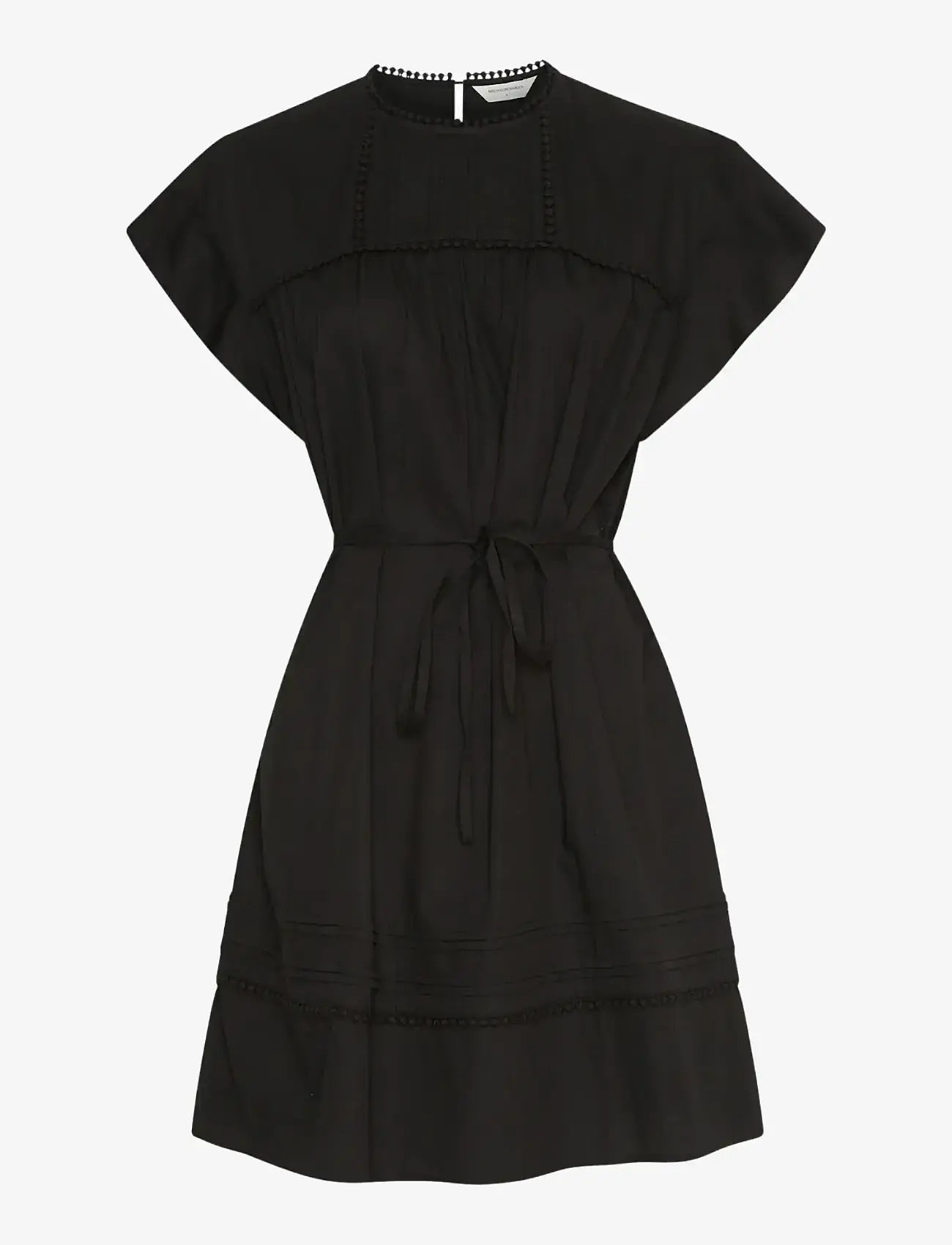 MSCH Copenhagen - MSCHEthelyn SS Dress - korte kjoler - black - 0