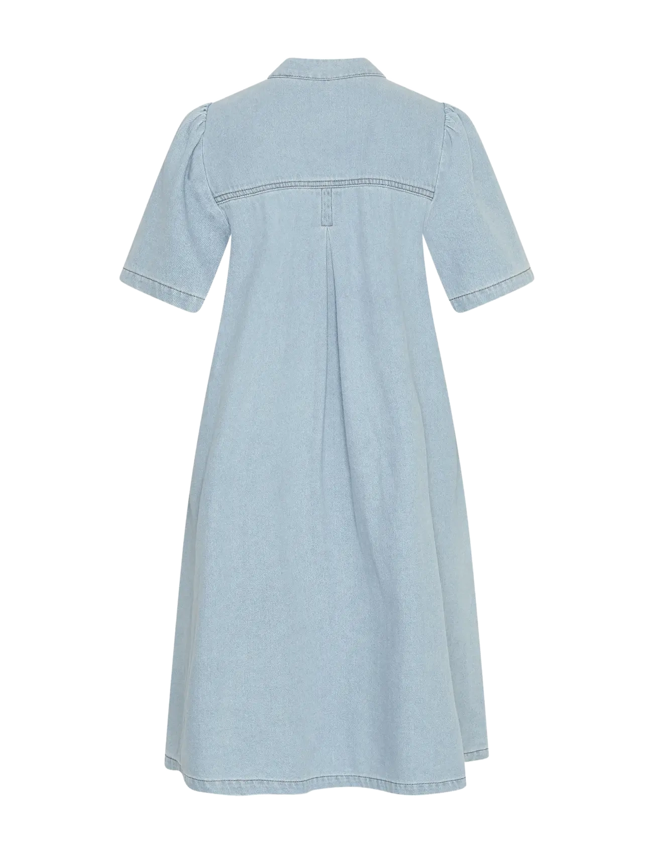 MSCH Copenhagen - MSCHJolene Elena 2/4 Shirt Dress - robes chemises - light blue wash - 1