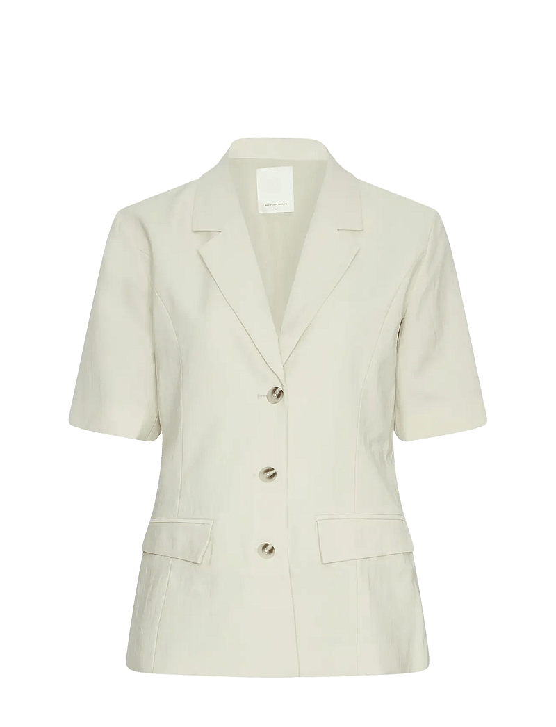 MSCH Copenhagen - MSCHBlase Edelmira 2/4 Blazer - enkeltradede blazere - pistachio shell - 0