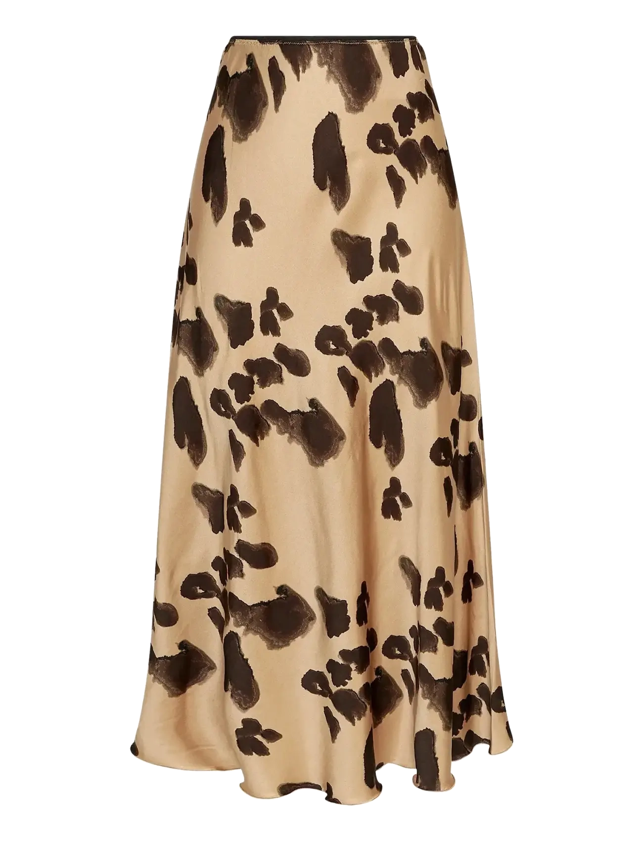MSCH Copenhagen MSCHClarette Irida Skirt AOP - Sügisene kokkuhoid - ICED COFFEE LEO / beige