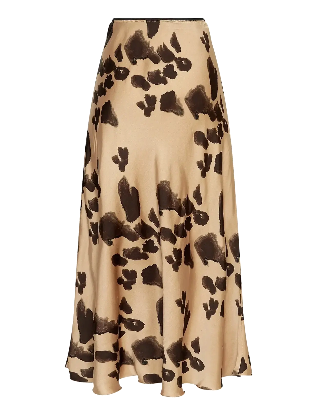 MSCH Copenhagen - MSCHClarette Irida Skirt AOP - midi skirts - iced coffee leo - 1