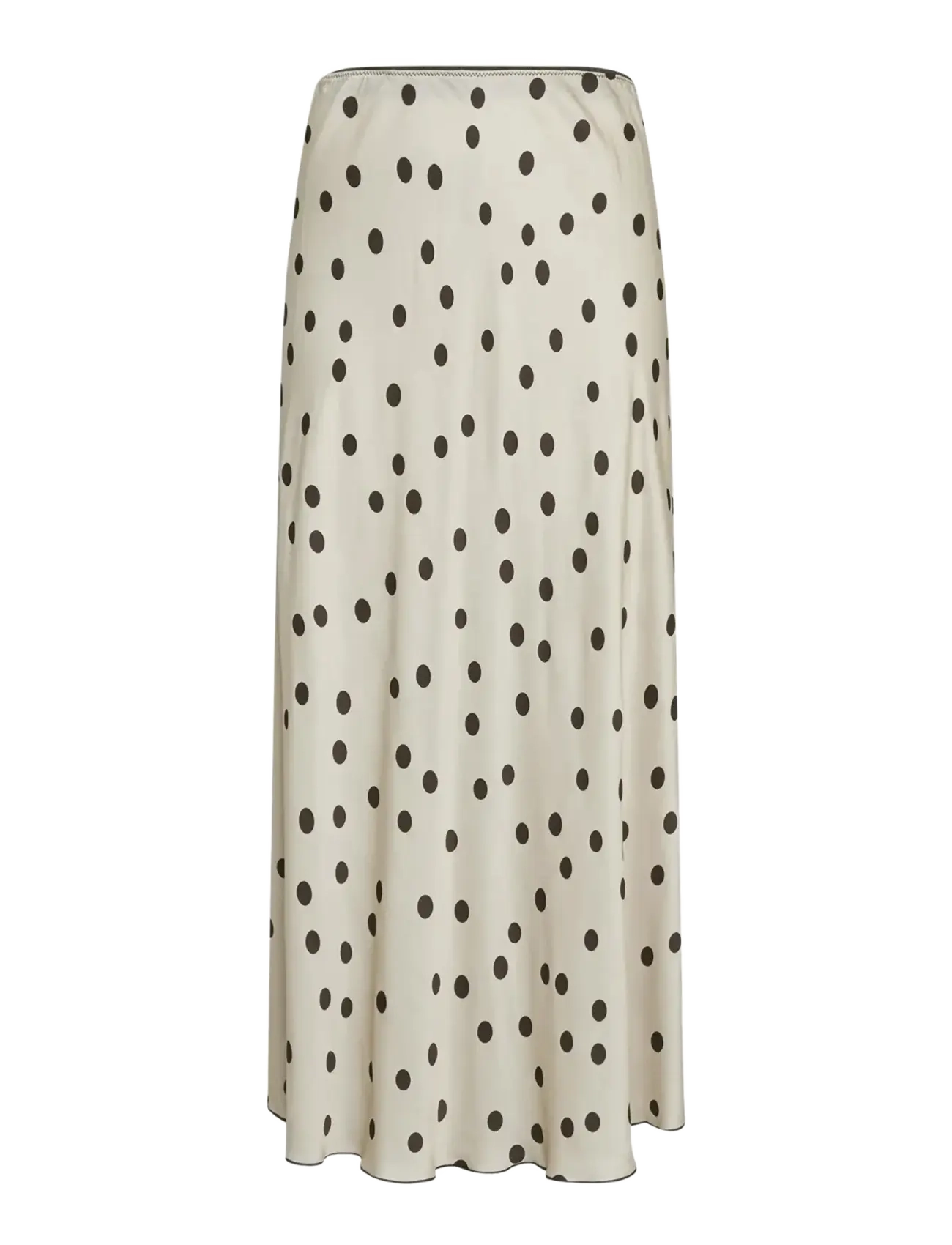 MSCH Copenhagen MSCHClarette Irida Skirt AOP - Modern femininity - PEYOTE DOT / cream