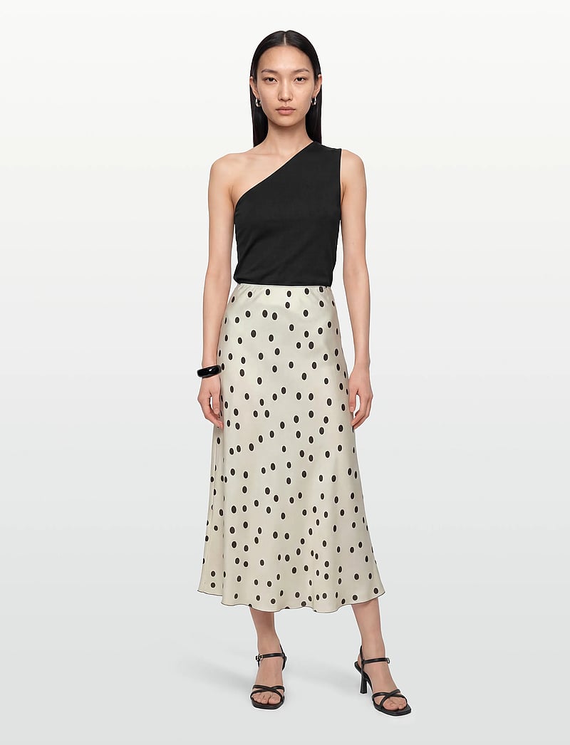 MSCH Copenhagen - MSCHClarette Irida Skirt AOP - midi röcke - peyote dot - 0