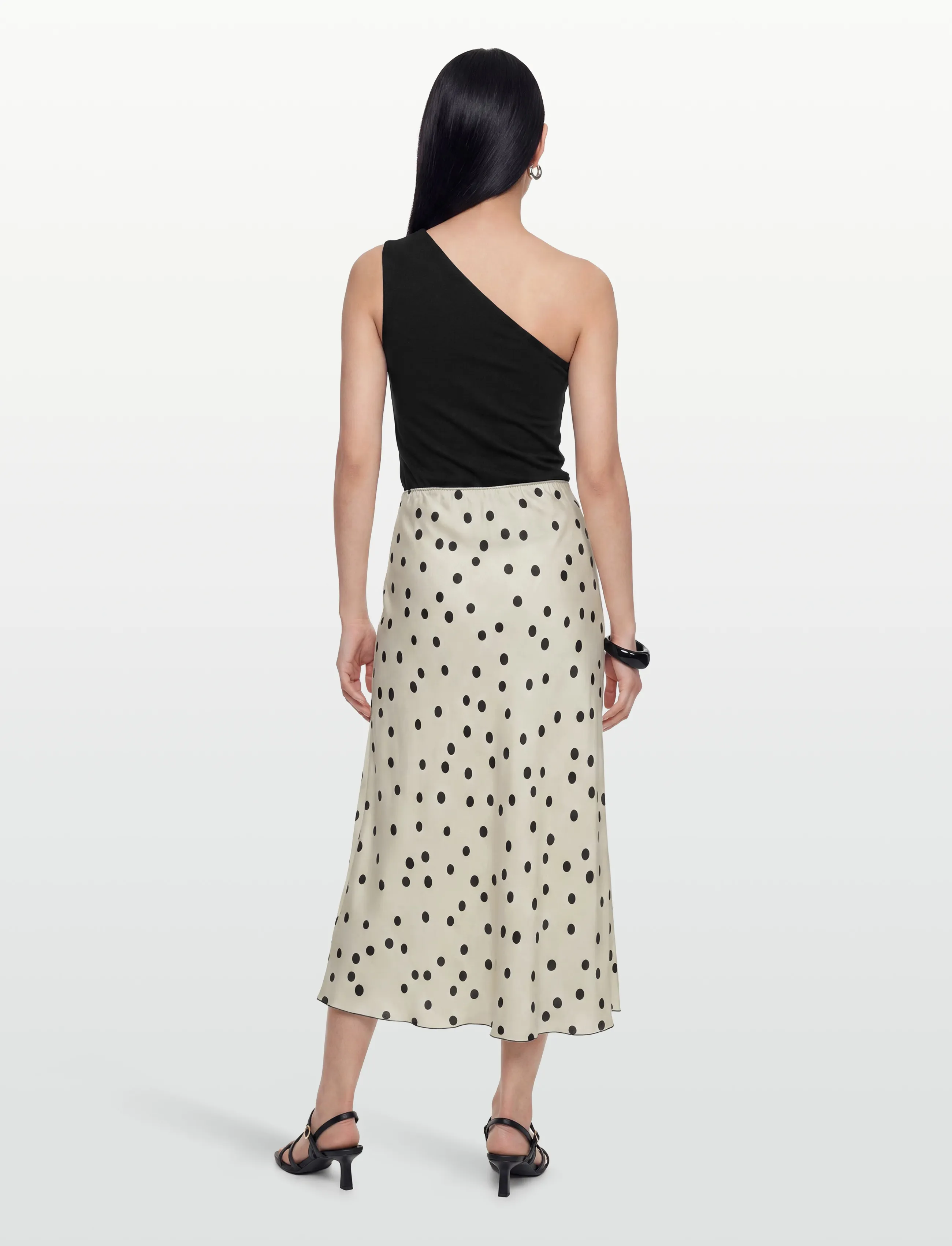 MSCH Copenhagen - MSCHClarette Irida Skirt AOP - midi röcke - peyote dot - 4