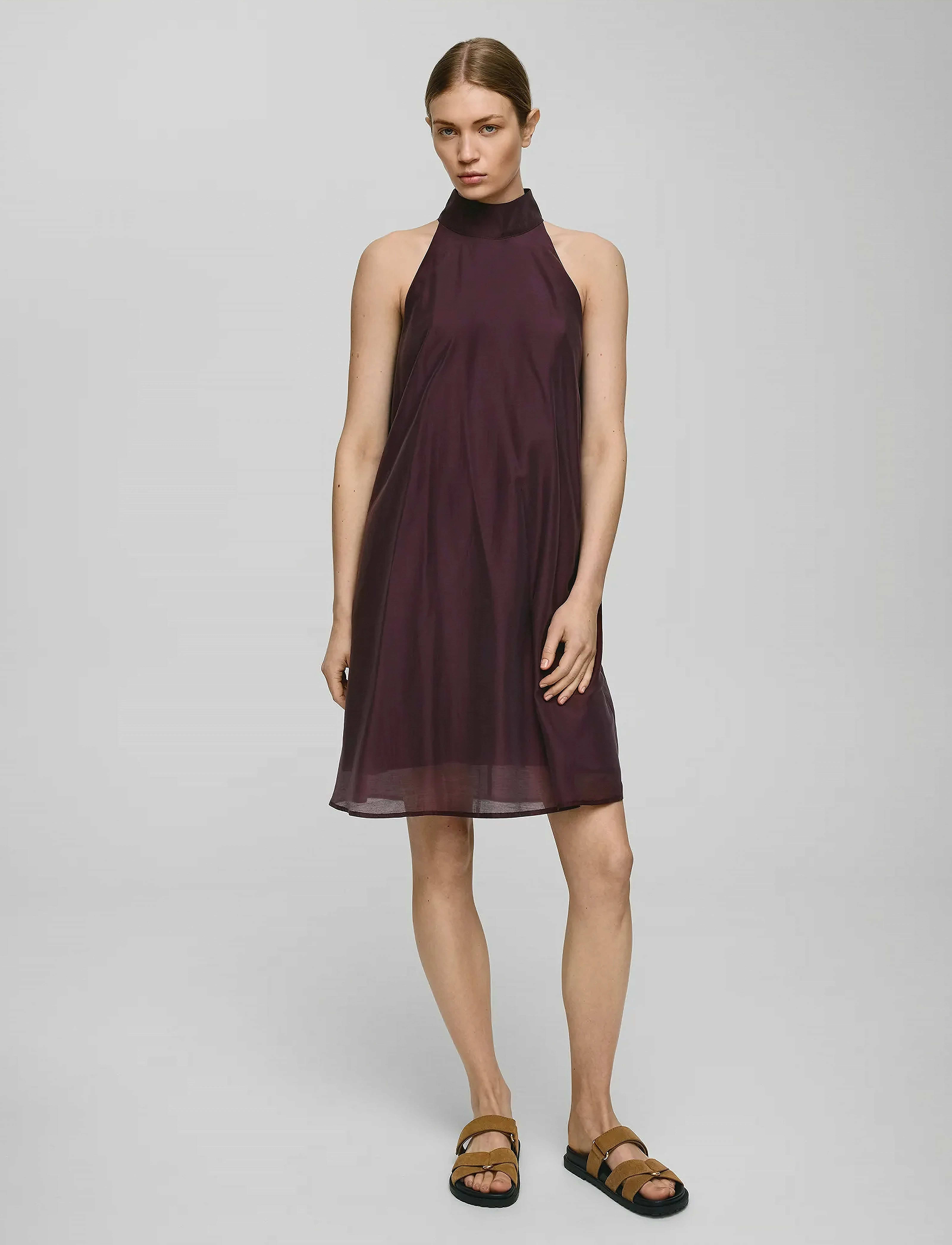 MSCH Copenhagen MSCHAlithea Faustina SL Dress - Tøj - FUDGE / brown