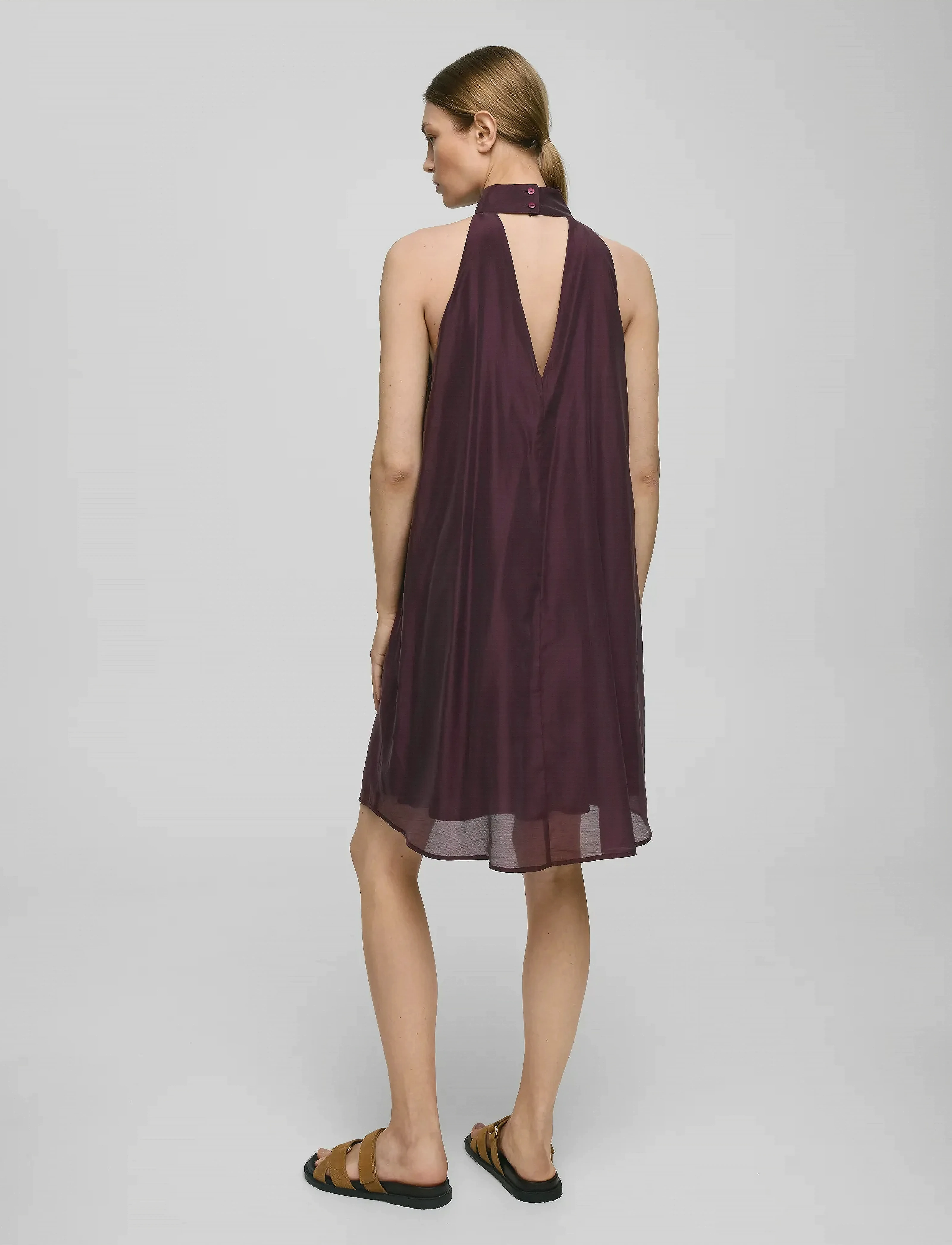 MSCH Copenhagen - MSCHAlithea Faustina SL Dress - sukienki letnie - fudge - 3