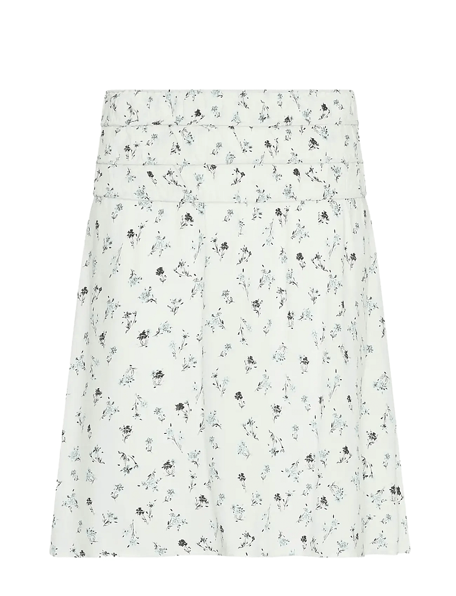 MSCH Copenhagen - MSCHAmelina Vealine Skirt AOP - short skirts - aqua haze flwr - 0