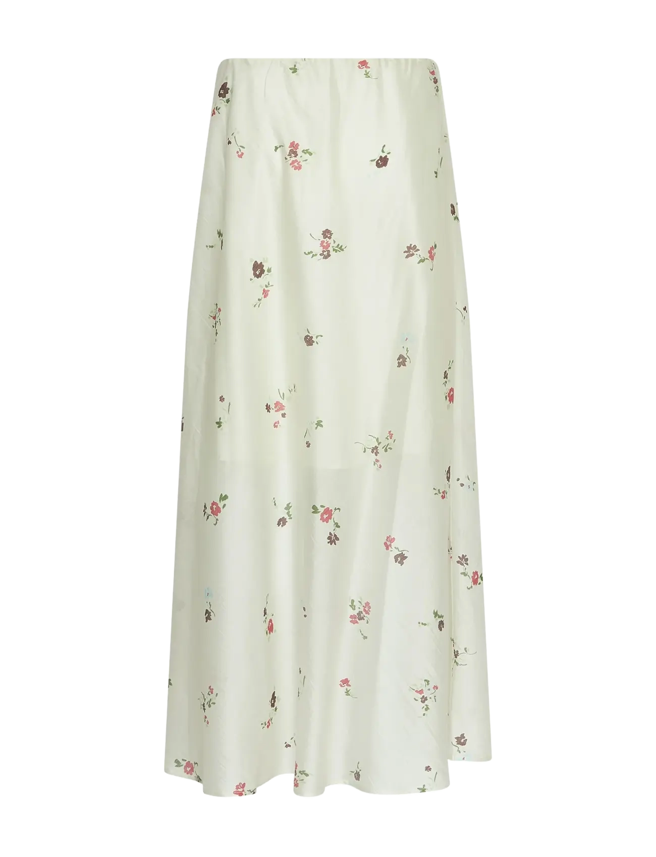 MSCH Copenhagen - MSCHFaustina Skirt AOP - midi nederdele - sand flower - 1
