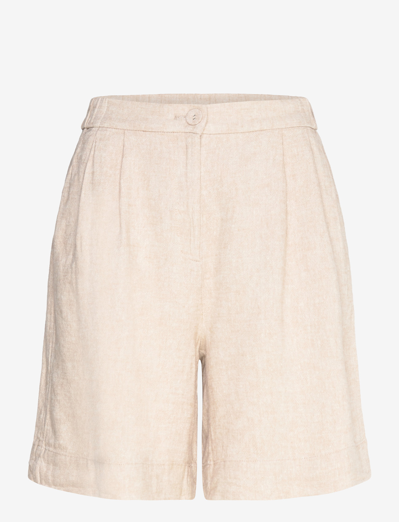 MSCH Copenhagen - MSCHPennie Ginia HW Shorts - linased lühikesed püksid - sand - 0