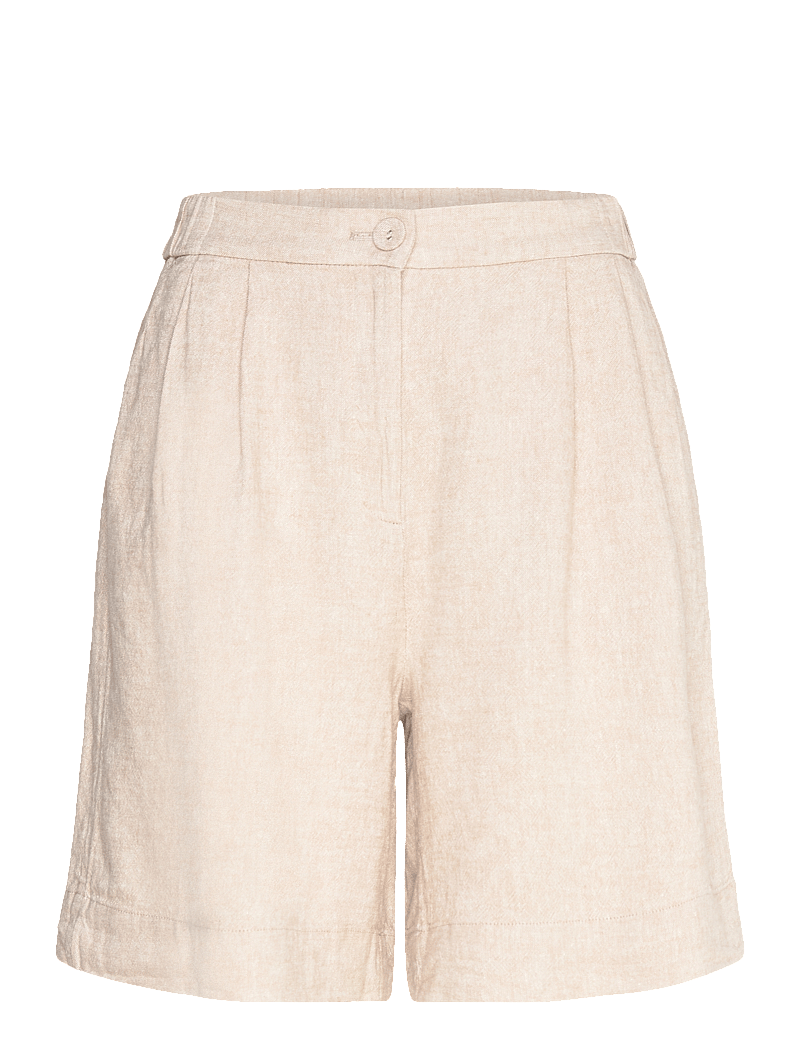 MSCH Copenhagen - MSCHPennie Ginia HW Shorts - linased lühikesed püksid - sand - 0