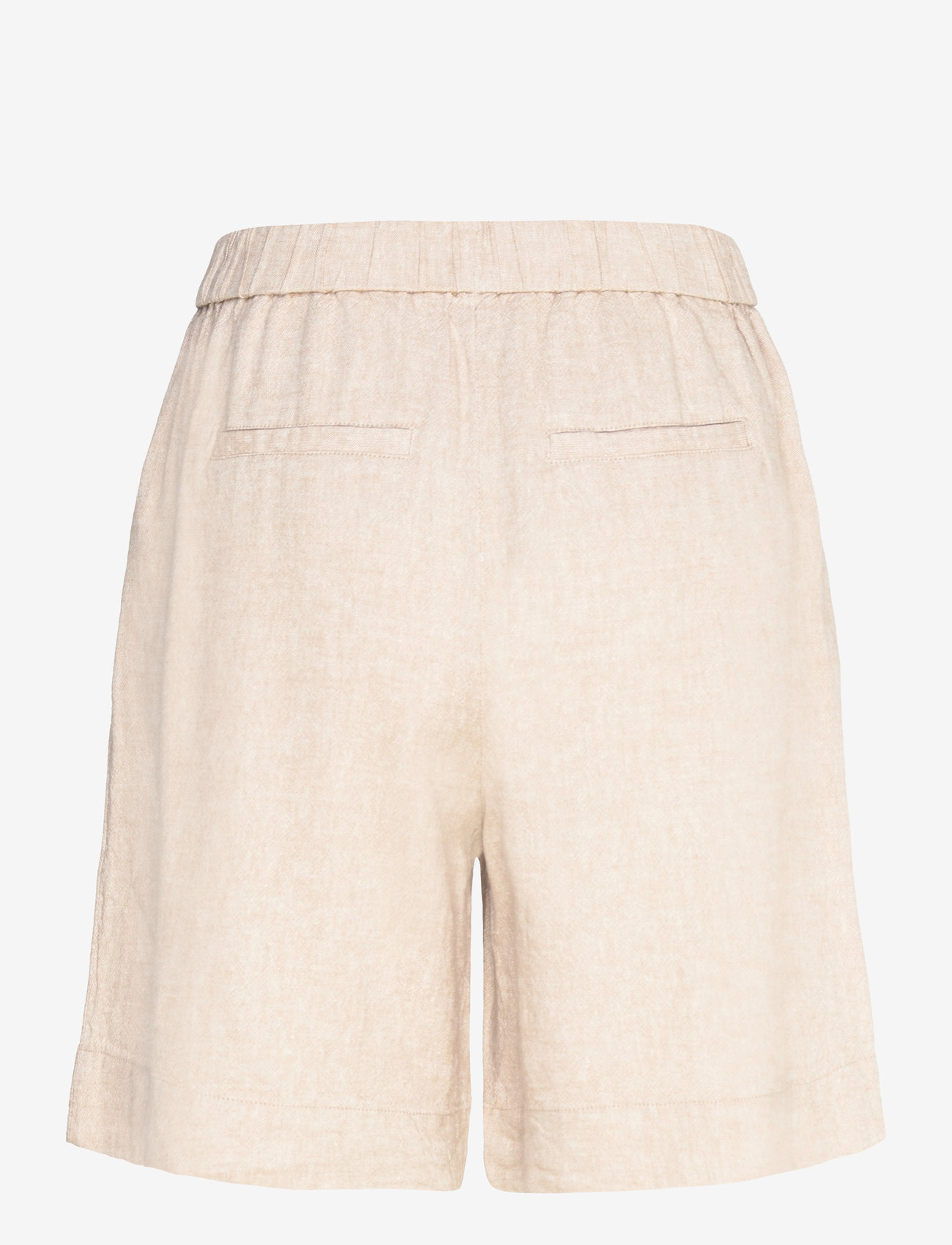 MSCH Copenhagen - MSCHPennie Ginia HW Shorts - linased lühikesed püksid - sand - 1