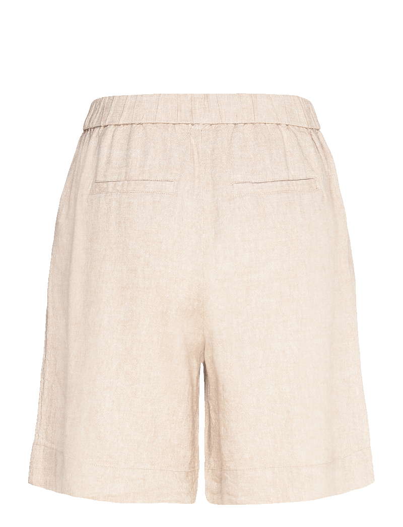 MSCH Copenhagen - MSCHPennie Ginia HW Shorts - linased lühikesed püksid - sand - 1