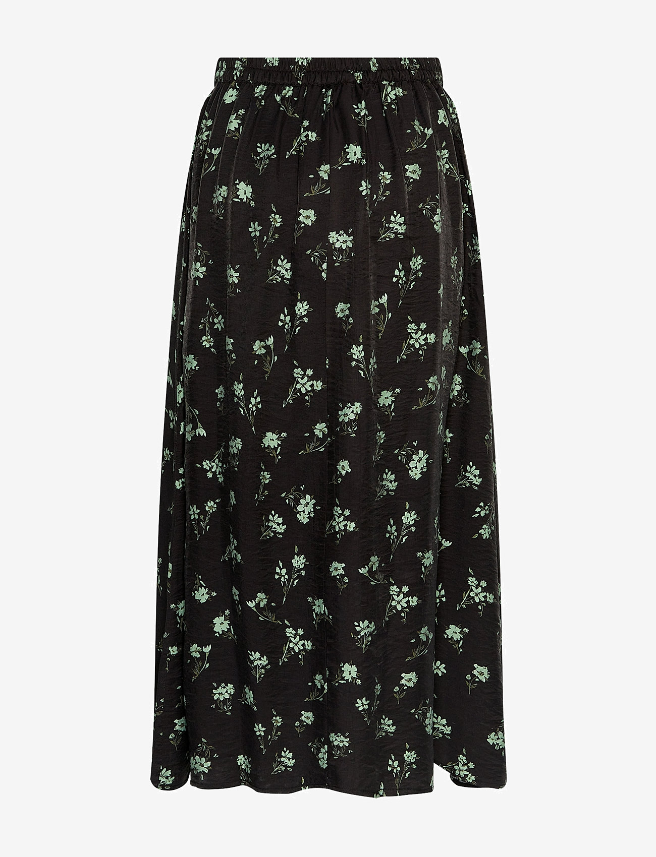 MSCH Copenhagen - MSCHJusine Karalynn Skirt AOP - midi-röcke - forest shad flw - 1